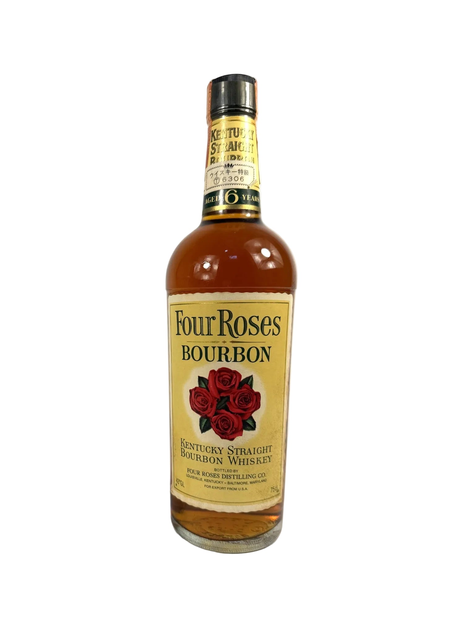 1977 Four Roses 86 Proof