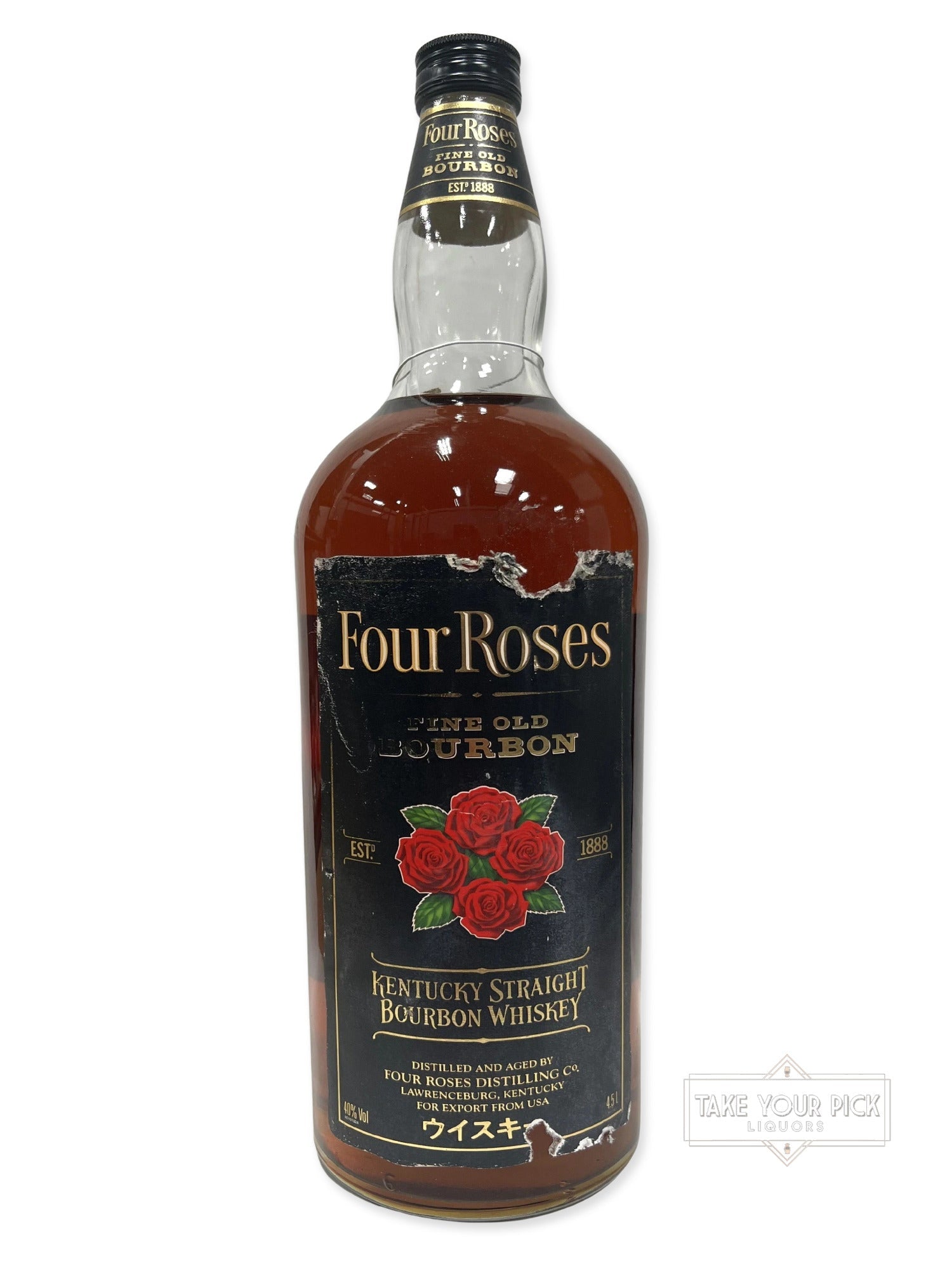 Four Roses Black Label 4.5 Liter