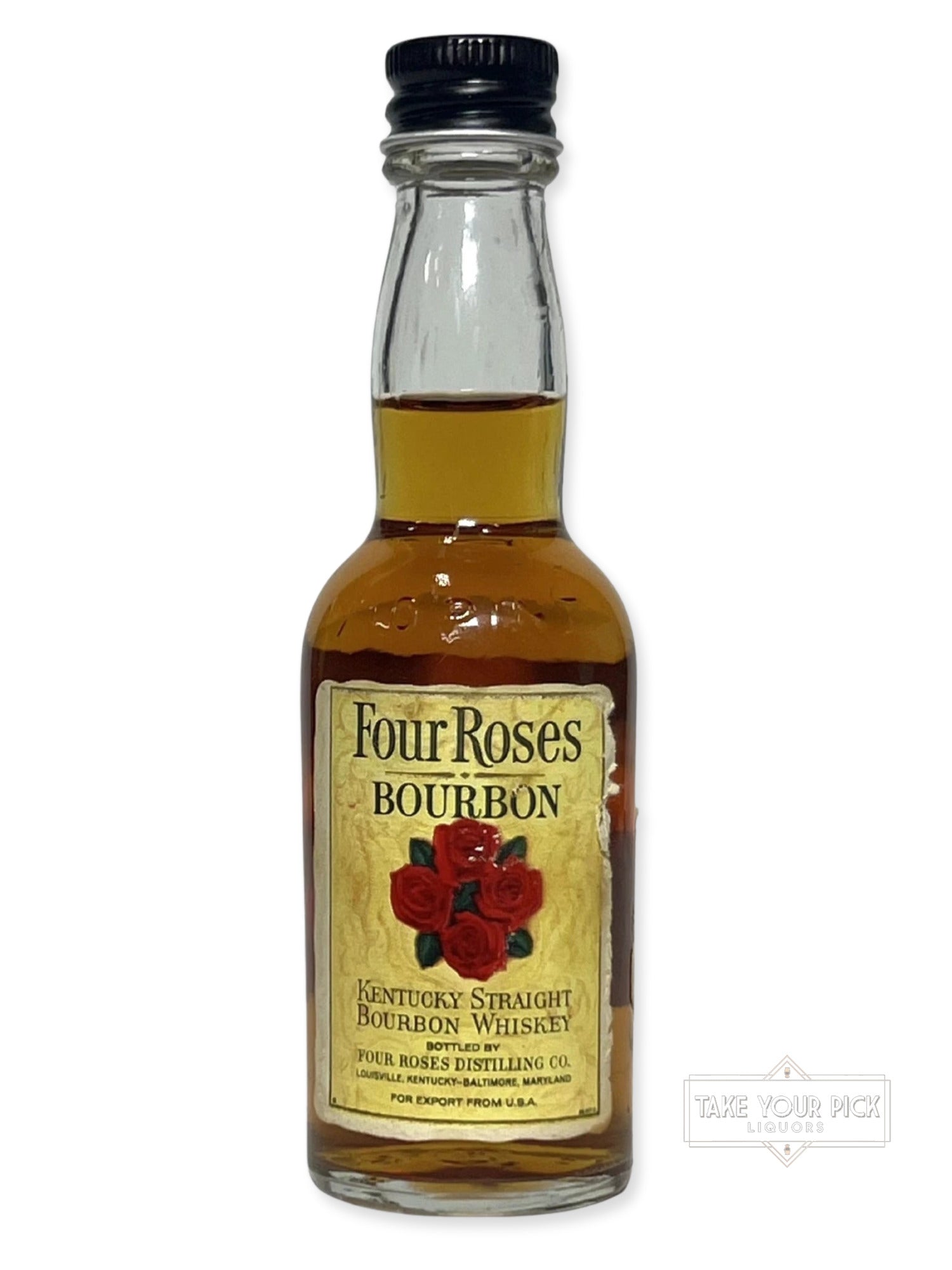 Four Roses Bourbon 1969 miniature