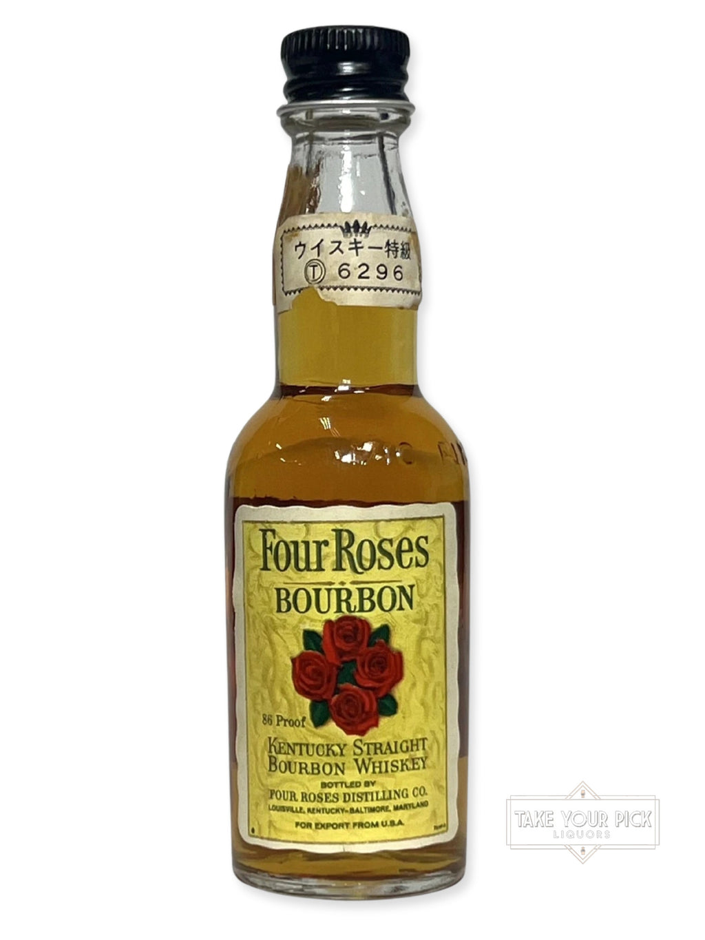 Four Roses Bourbon 1974 miniature
