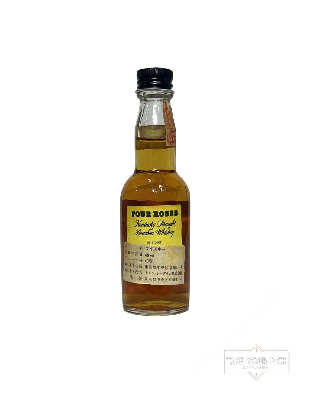 Four Roses Bourbon 1974 miniature