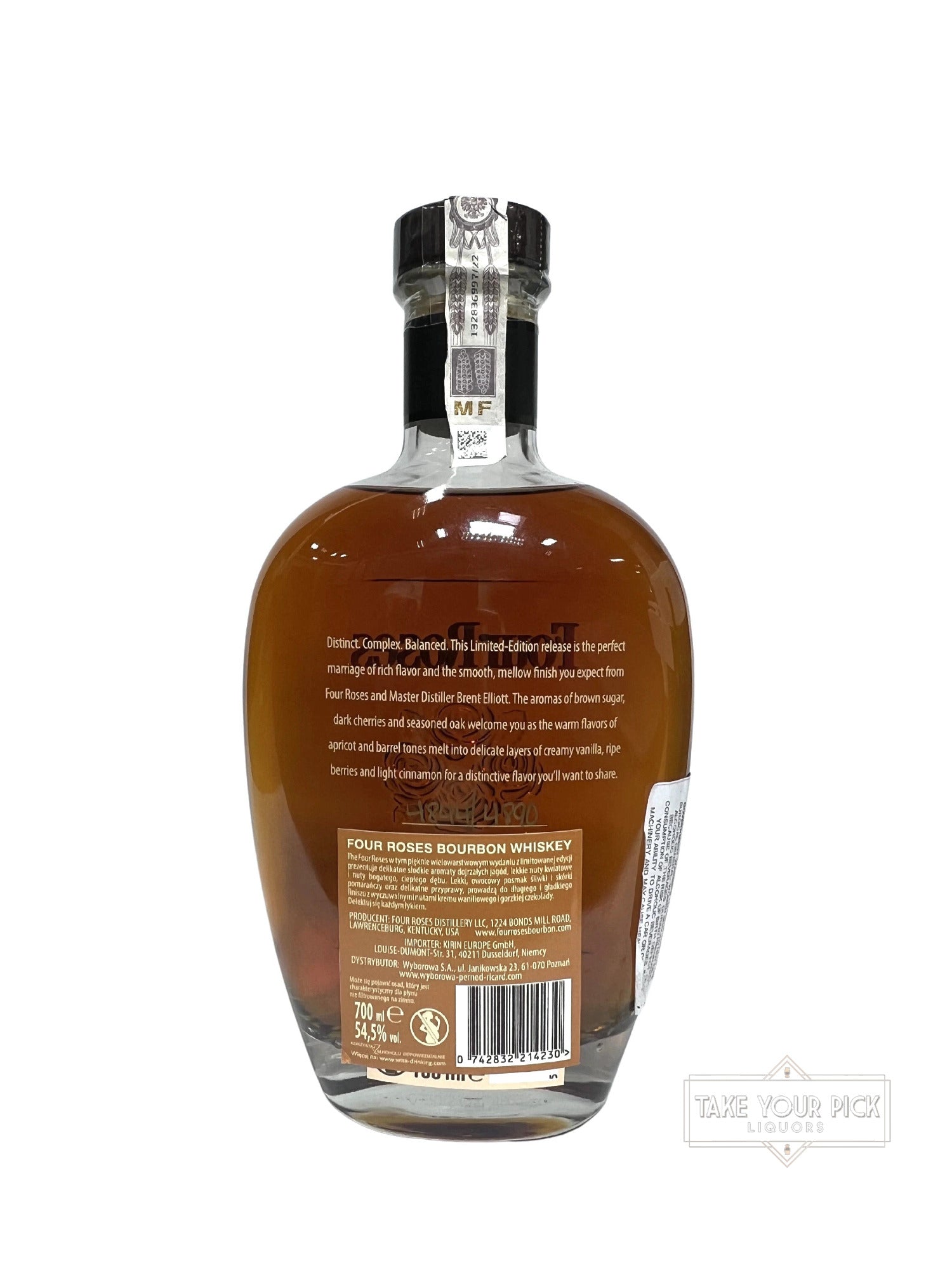 Four Roses Limited Edition Small Batch Barrel Strength 2022