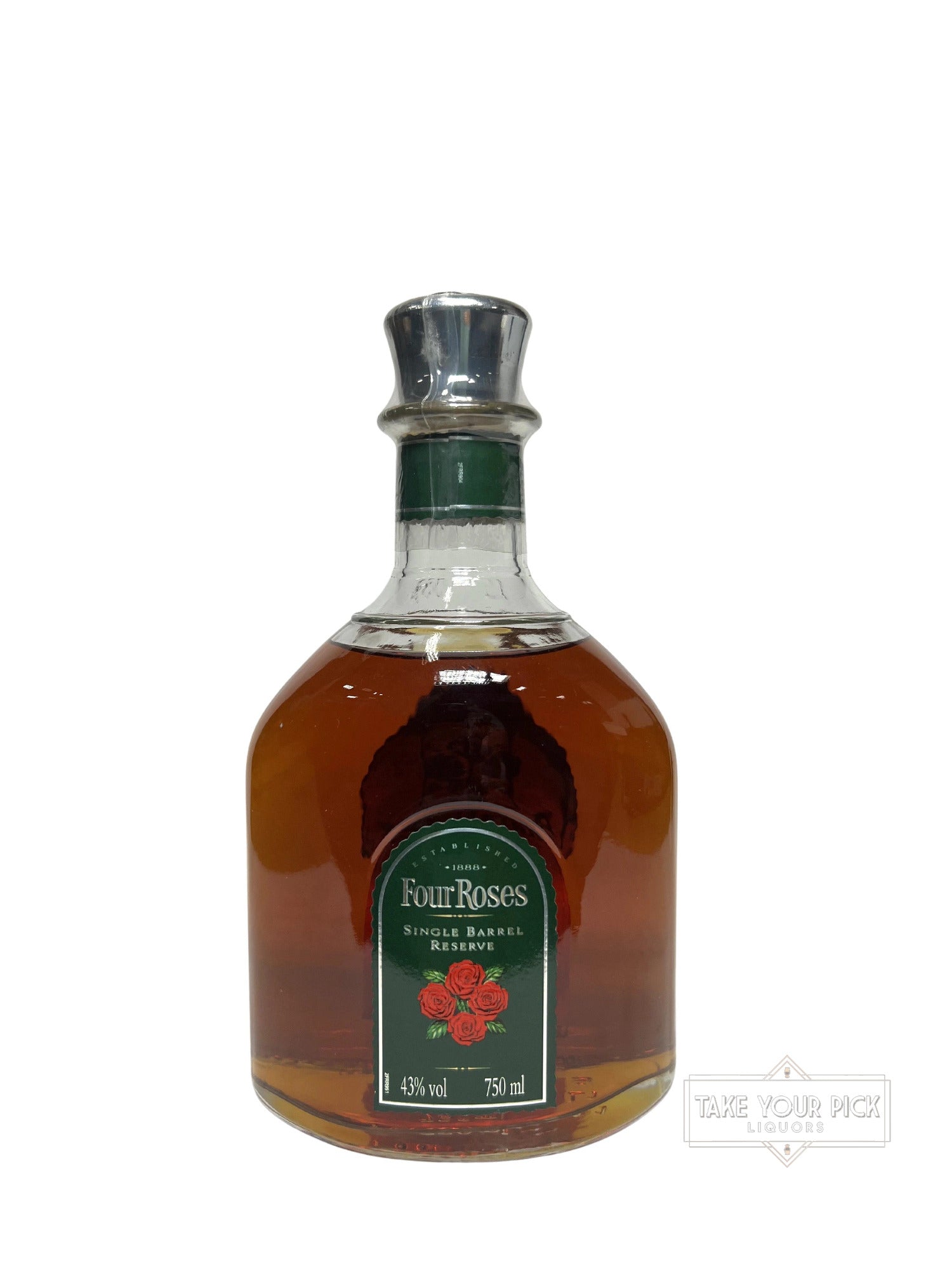 Four Roses Original Single Barrel 1990's (no box) - 86 Proof