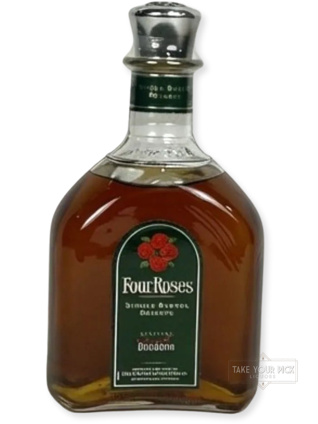 Four Roses Original Single Barrel 1990's (no box) - 86 Proof - Bottle Back