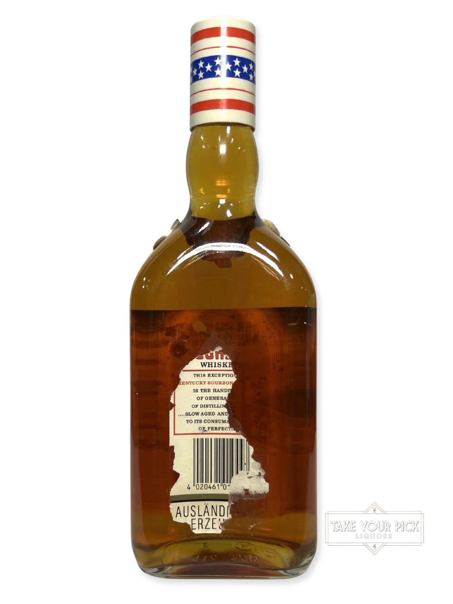 George Washington Straight Bourbon (damaged label)