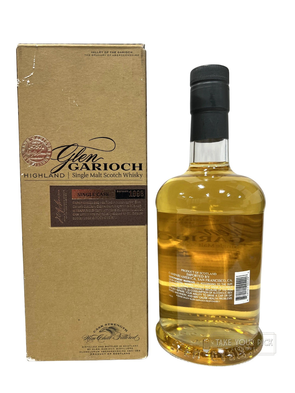 2013 Glen Garioch 15 Single Cask for Loch & Key 132.2 Proof 750ml