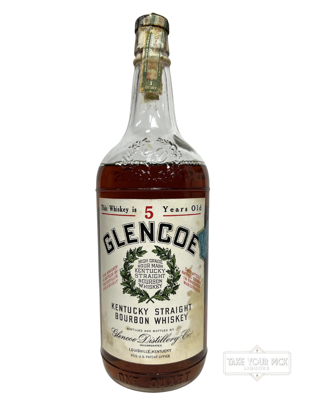 Glencoe BIB 1943 Quart - 100 Proof