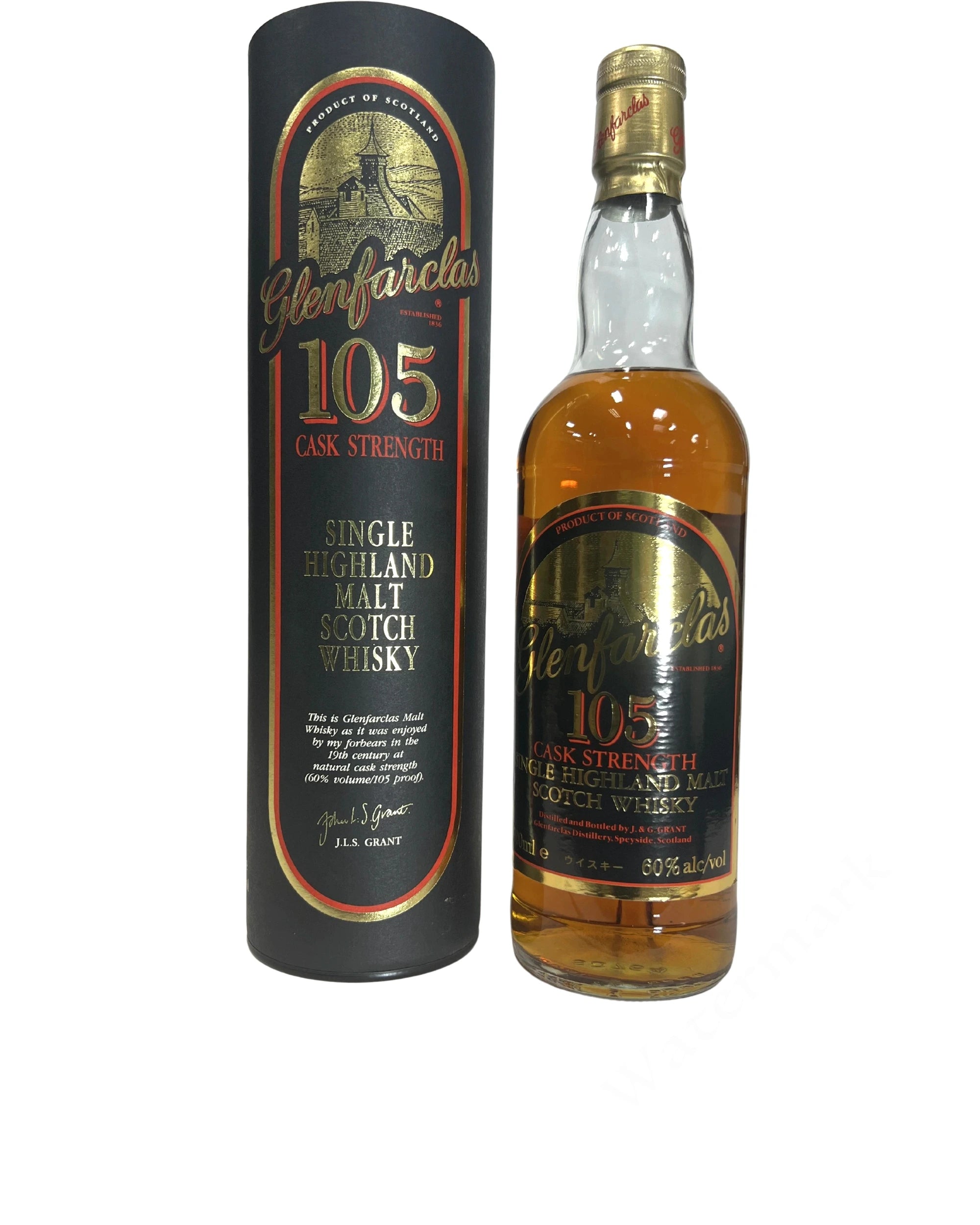 Glenfarclas 105 Stripe Label circa 2006