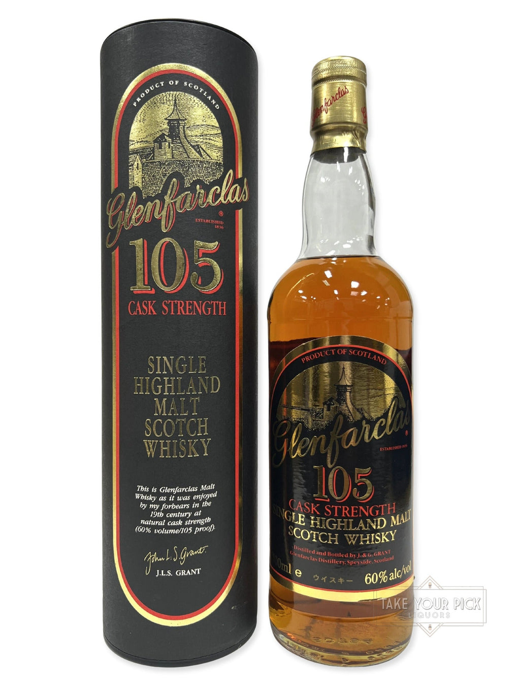 Glenfarclas 105 Stripe Label circa 2006