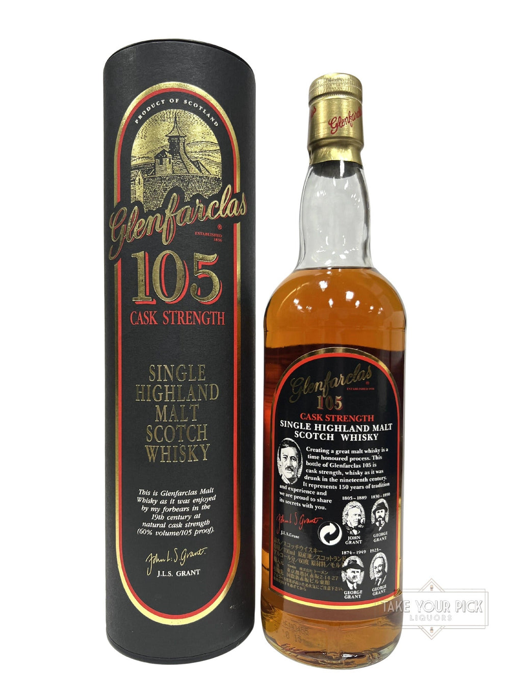 Glenfarclas 105 Stripe Label circa 2006