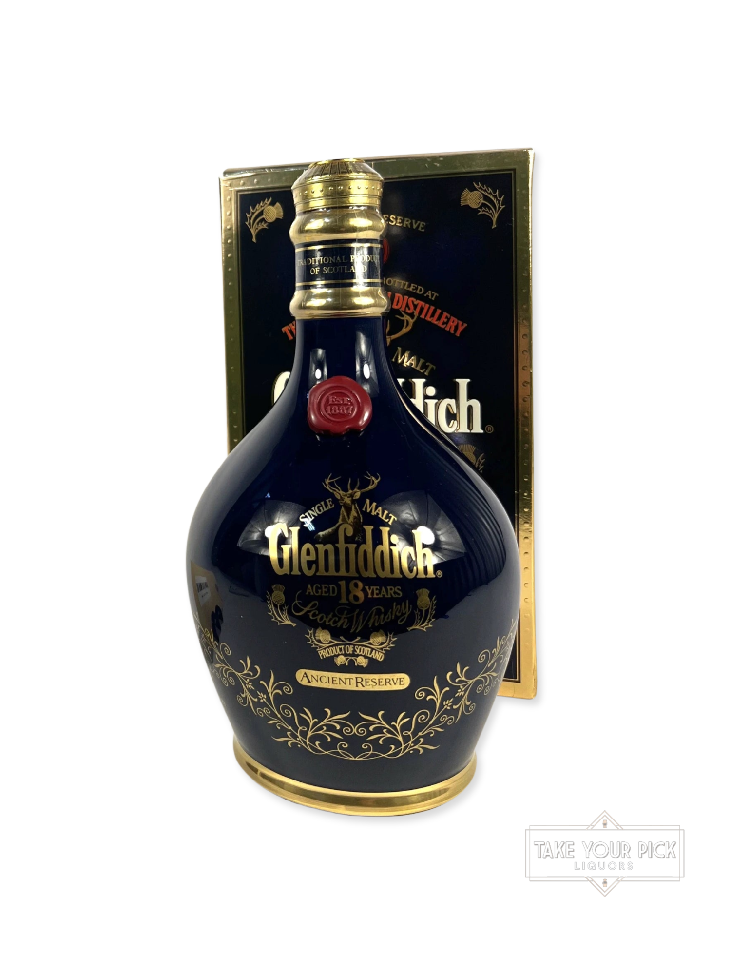 Glenfiddich Ancient Reserve Aged 18 Year Decanter