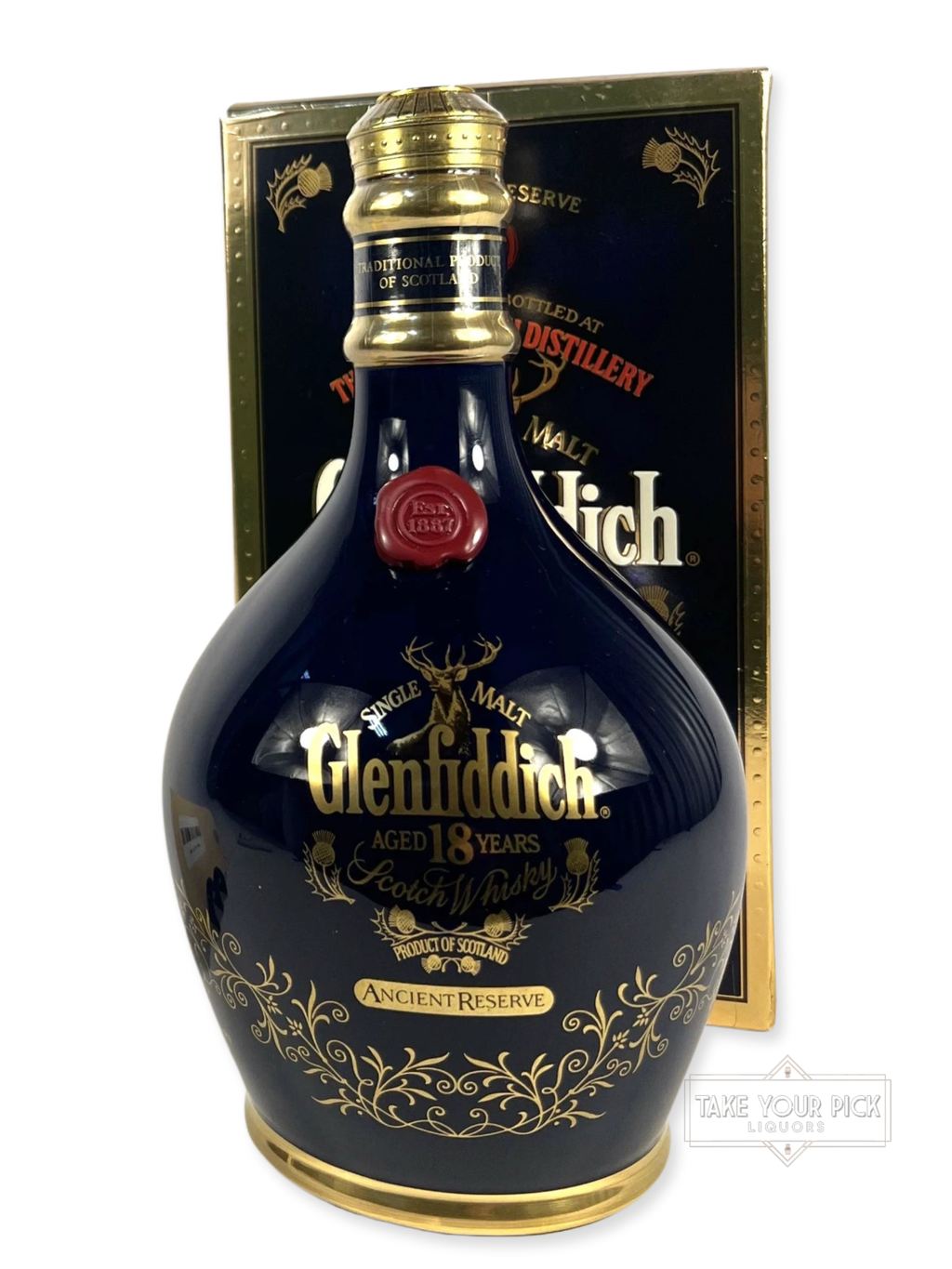 Glenfiddich Ancient Reserve Aged 18 Year Decanter - 86 Proof