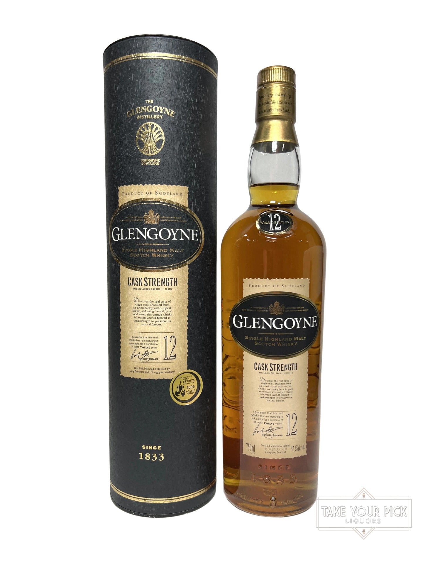 Glengoyne 12-year Cask Strength - 114.4 Proof