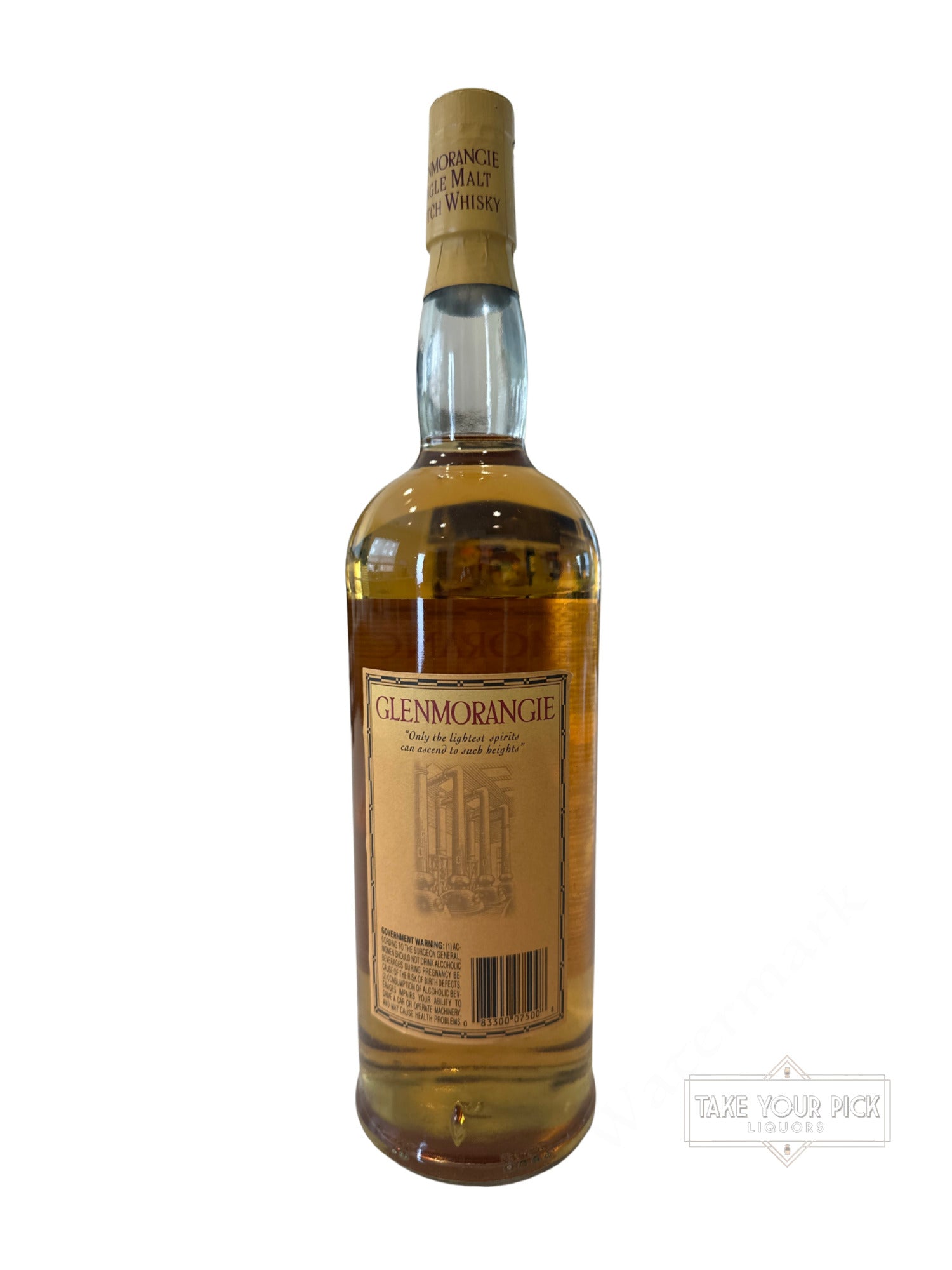Glenmorangie Single Highland Malt Scotch Whisky 86 Proof