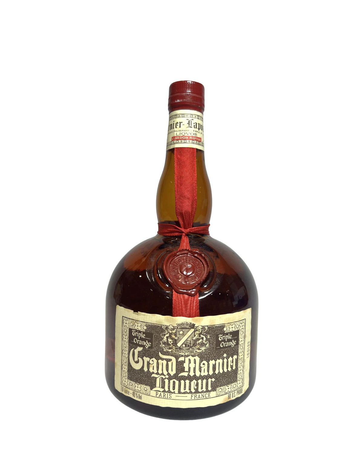 Grand Marnier Cordon Rouge Liqueur 80 Proof 1 Liter