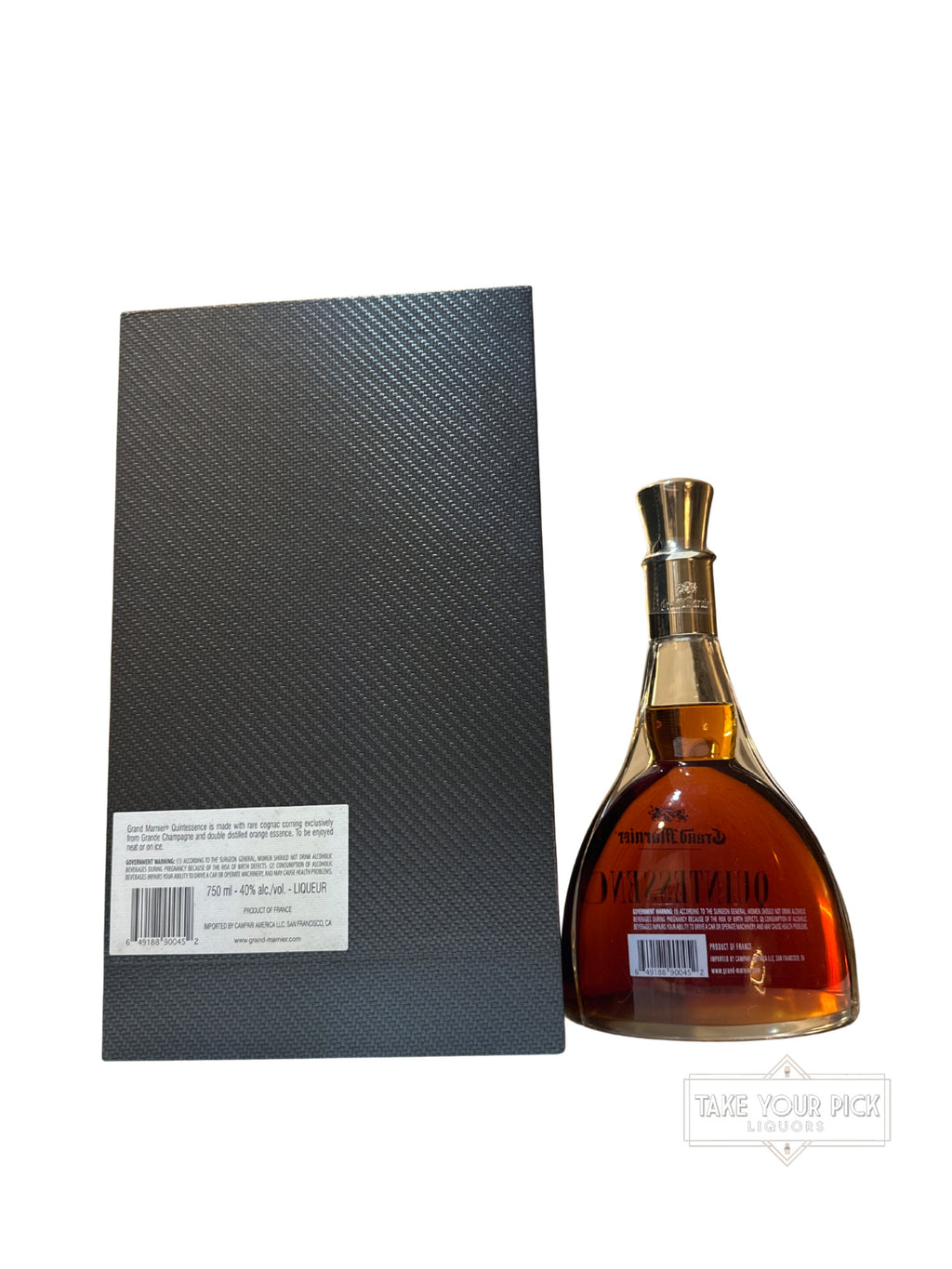 Grand Marnier Quintessence Liqueur 80 Proof 750ml