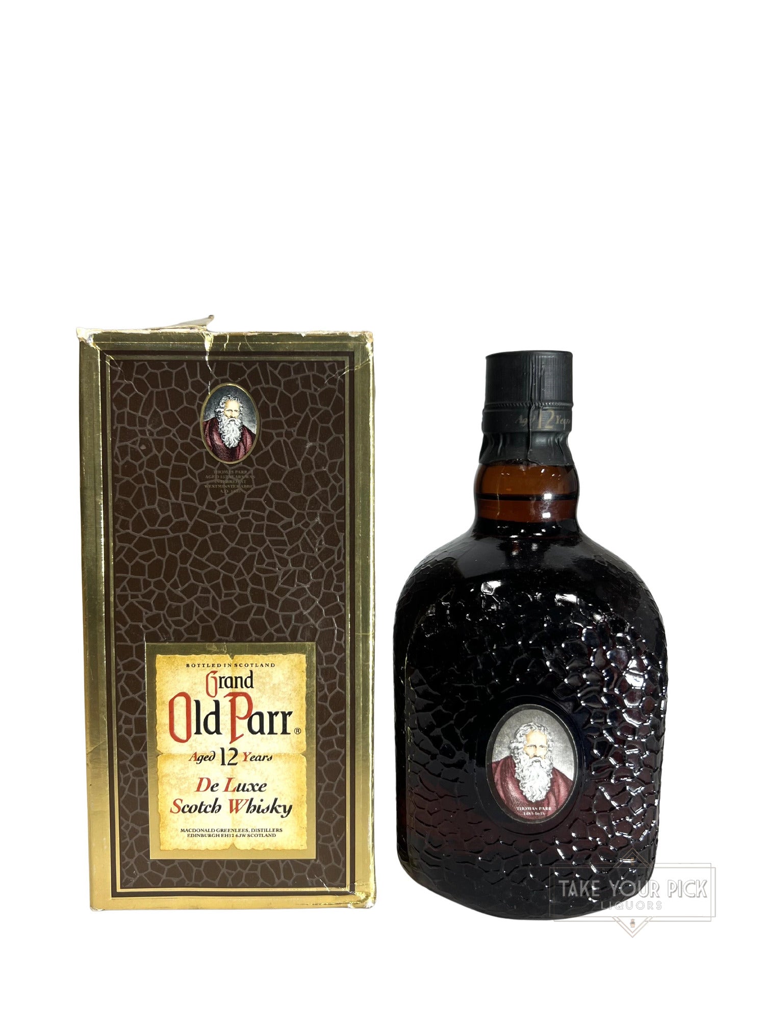 Grand Old Parr Aged 12 Years - 86 Proof