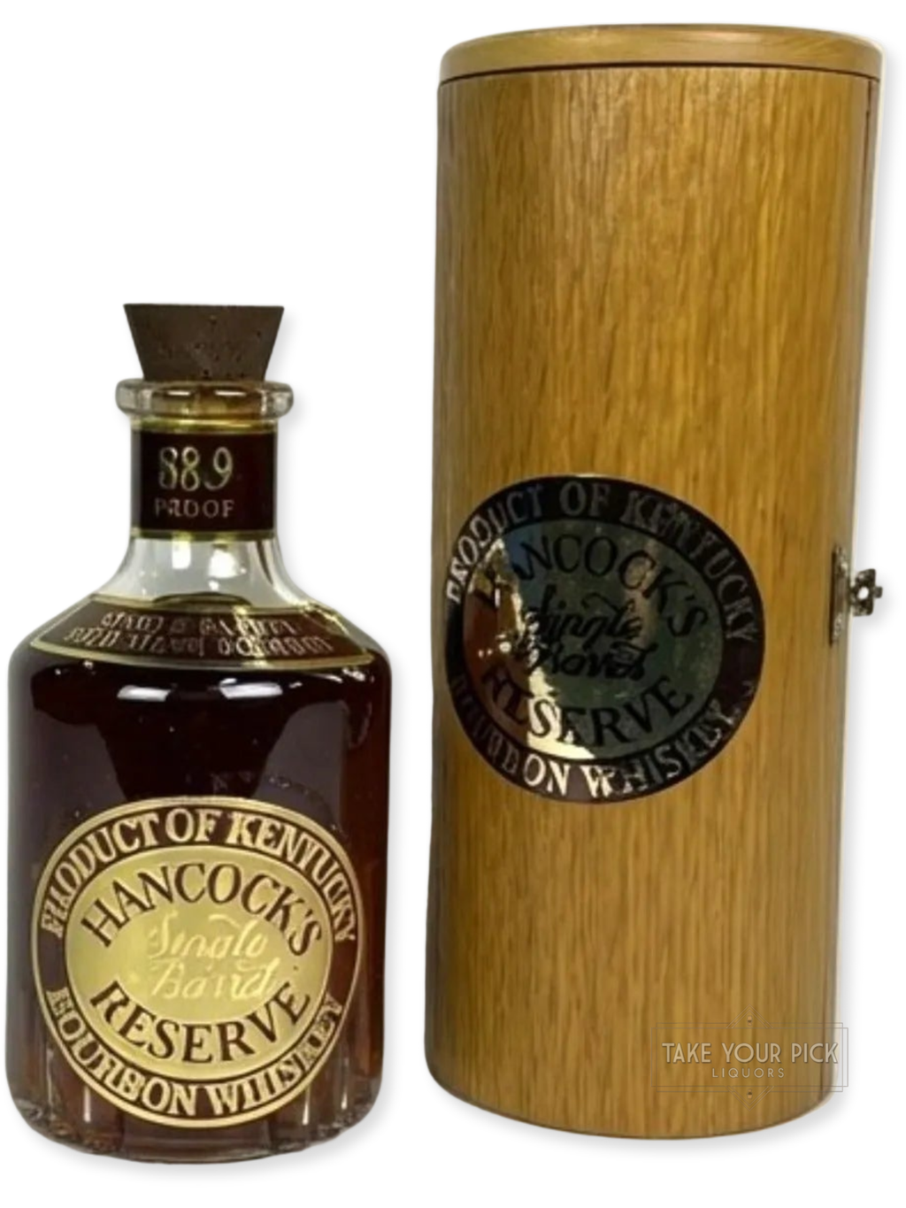 Hancock's Single Barrel Reserve 1990's - 88.9 Proof - Bottle Front