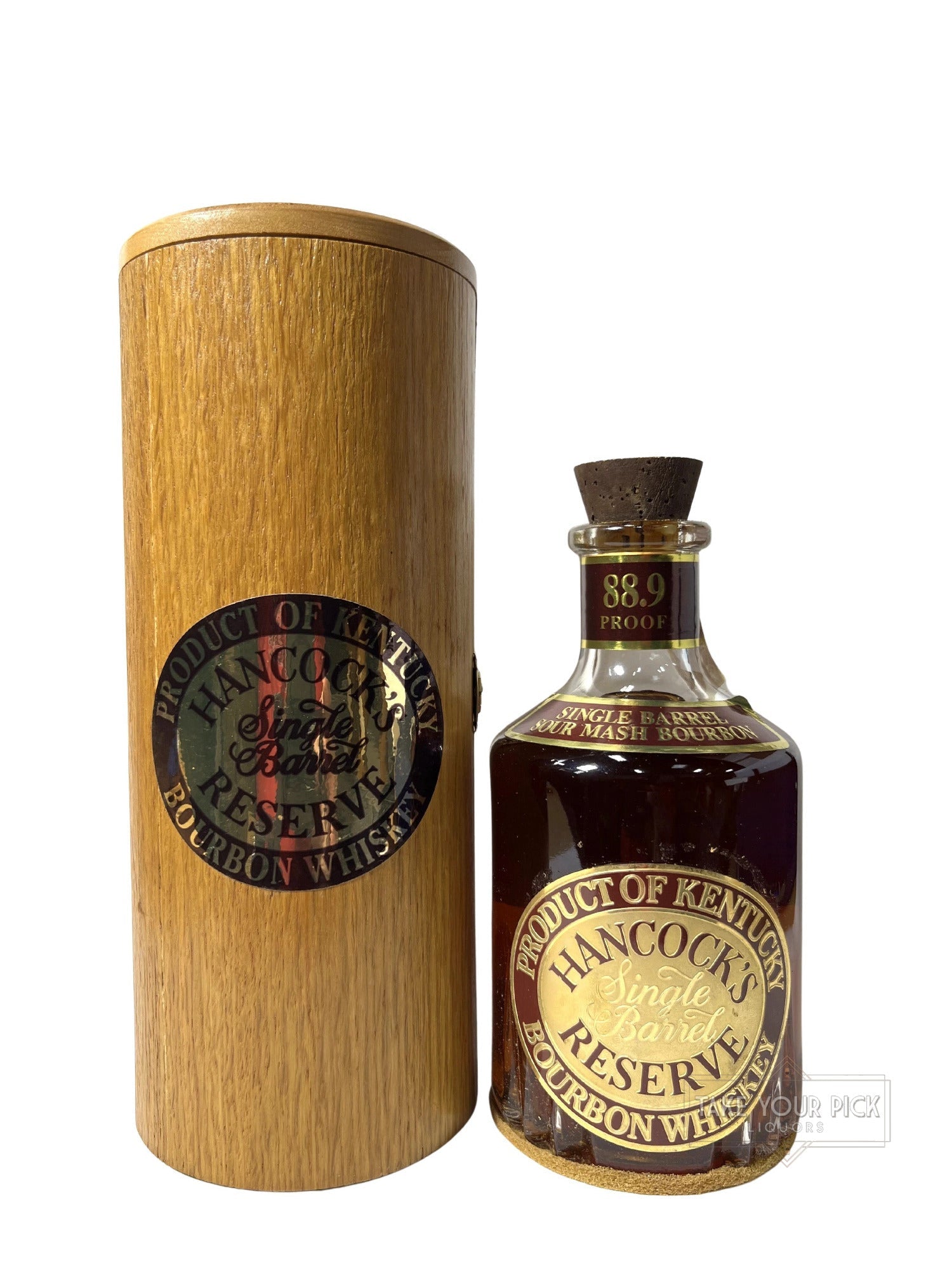 Hancock's Single Barrel Reserve 1990's - 88.9 Proof
