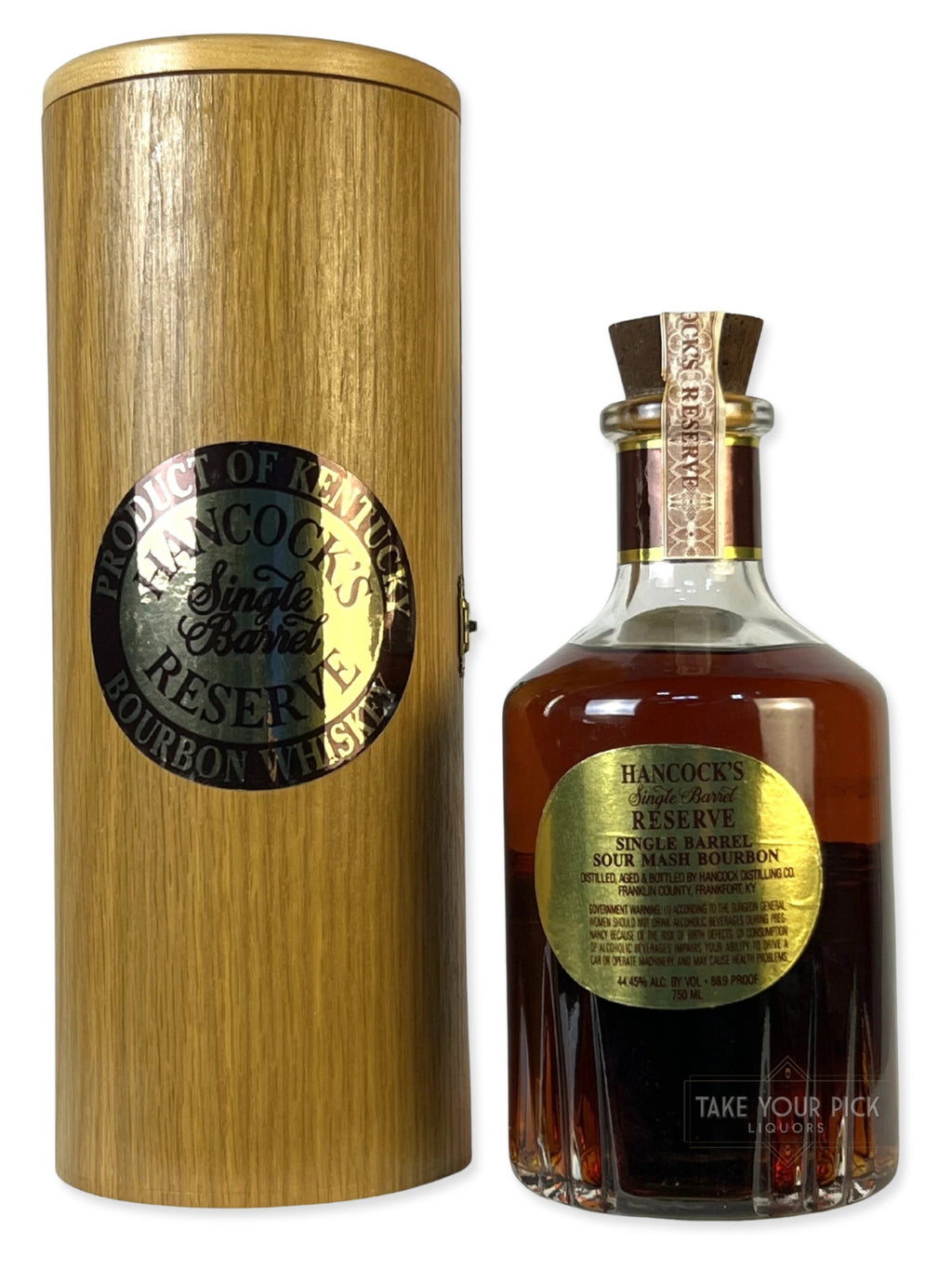 Hancock's Single Barrel Reserve 1990's