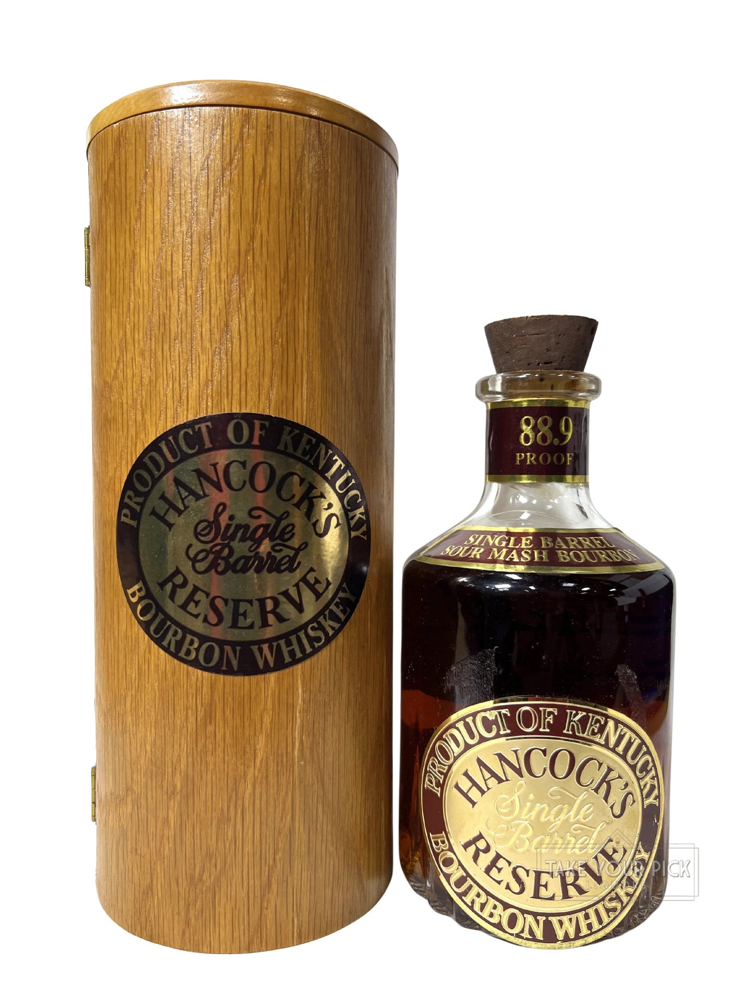 Hancock's Single Barrel Reserve 1990's - 88.9 Proof