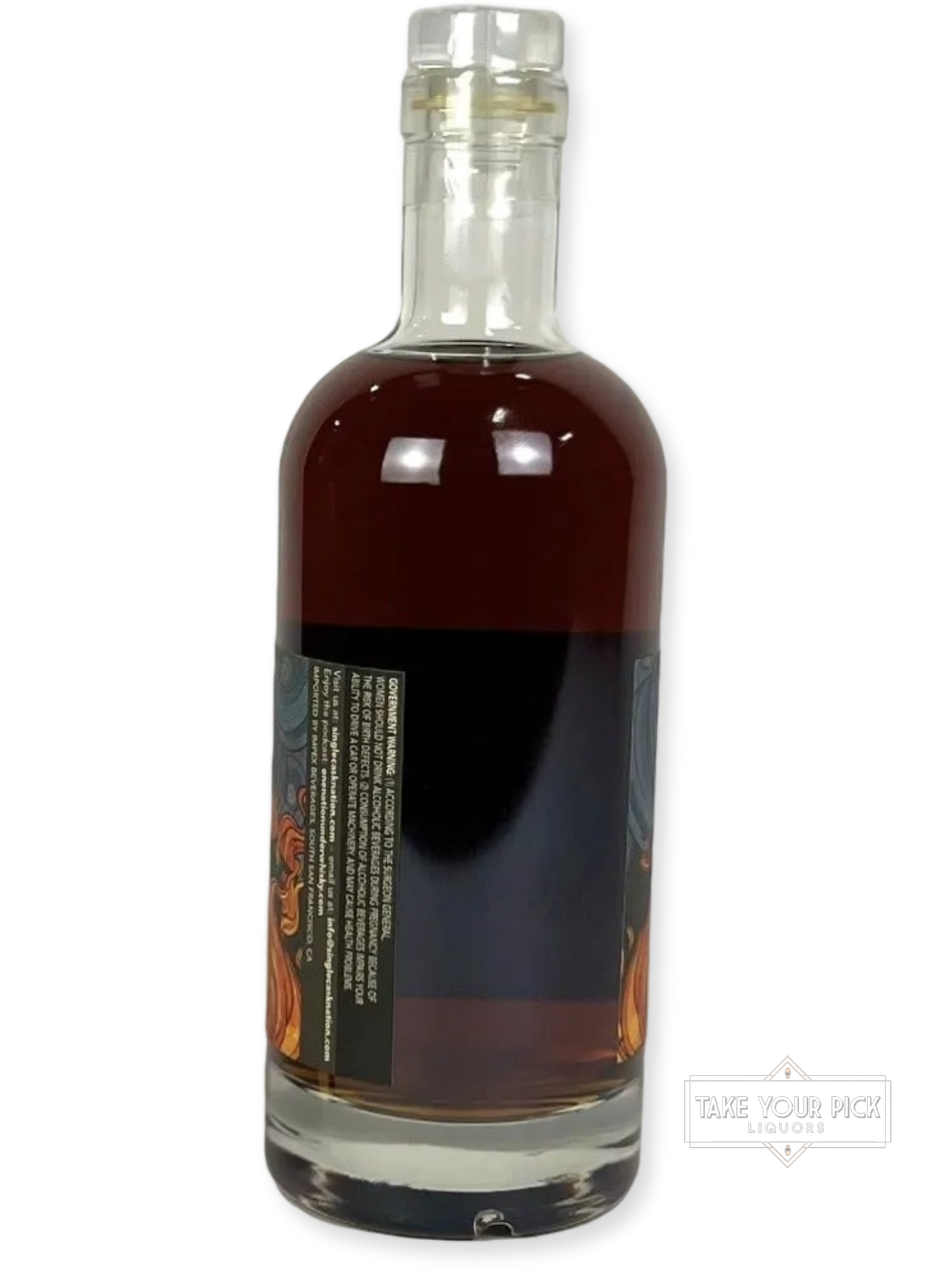 Heaven Hill 24-year SCN pre-fire - 94.8 Proof - Bottle Back