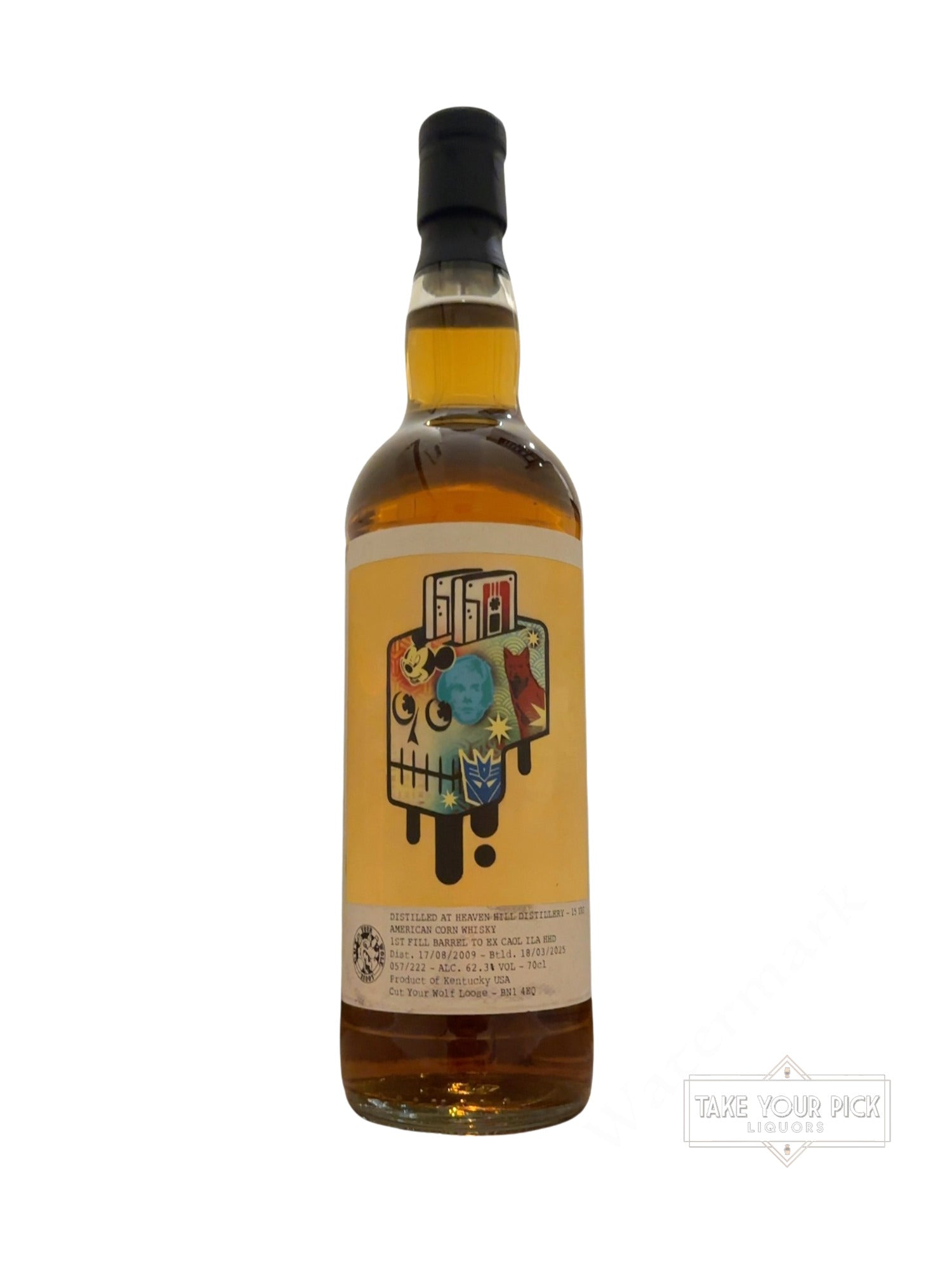Heaven Hill Distillery American Corn Whiskey 15 Year 124.6 Proof