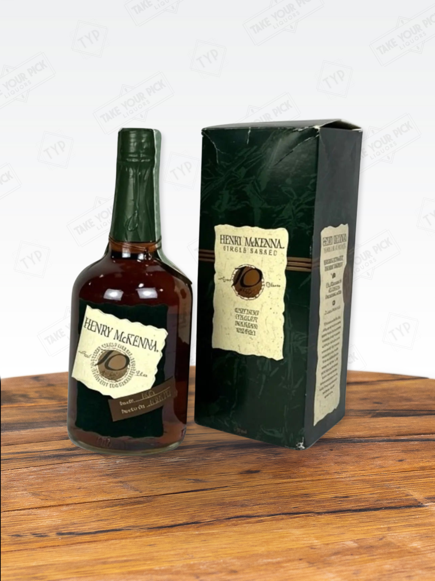 Henry McKenna 10-year BIB 1995 (pre-fire)