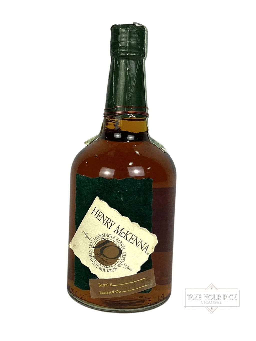 Henry McKenna 10-year BIB 1995 (pre-fire)