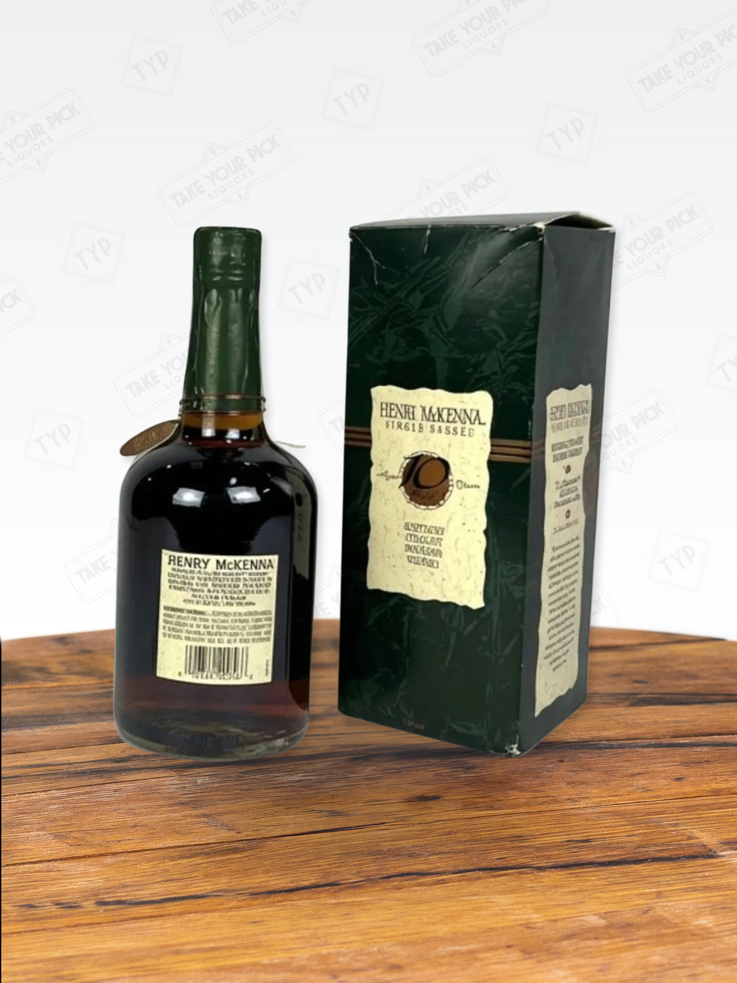 Henry McKenna 10-year BIB 1995 (pre-fire)