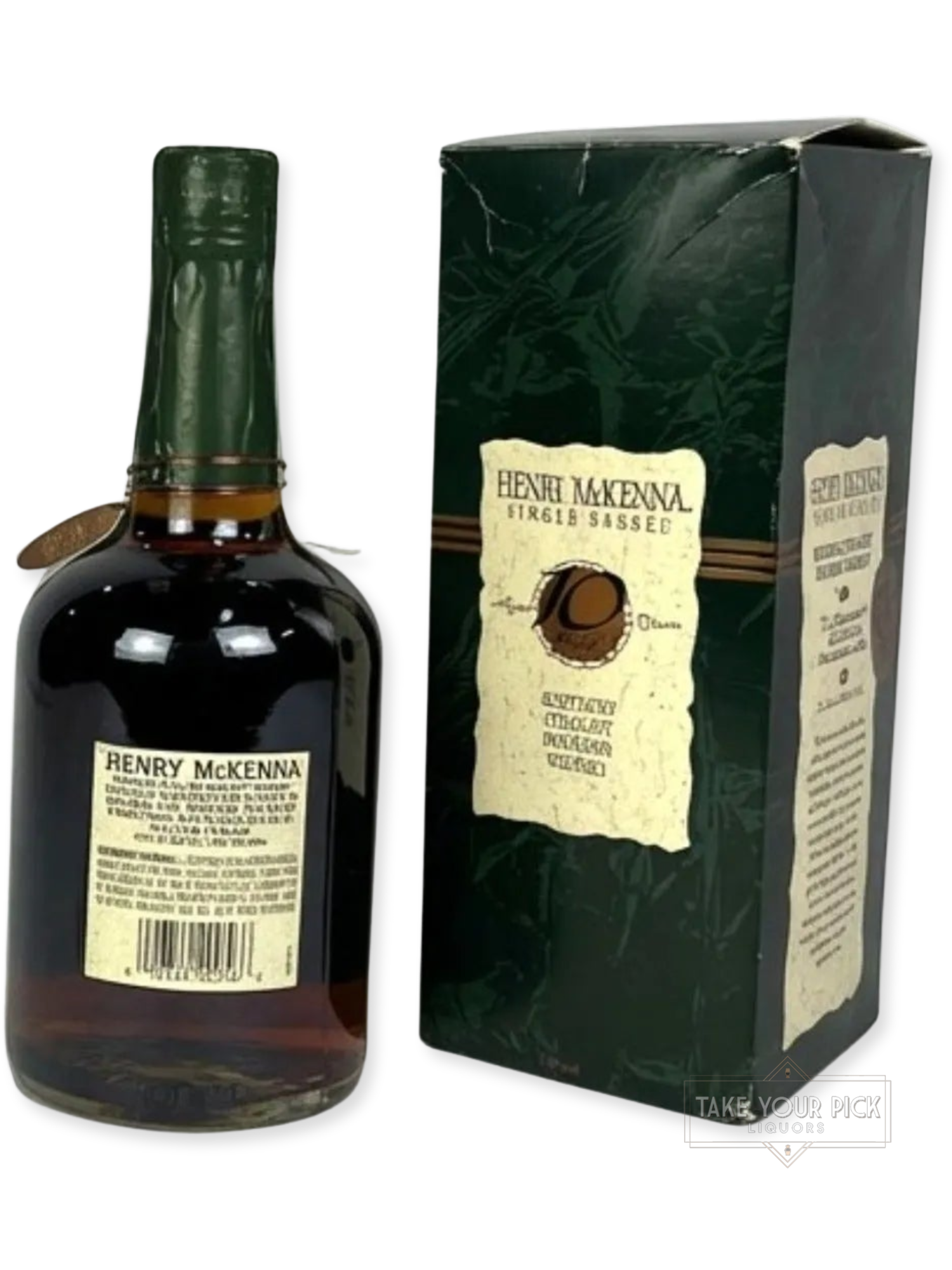 Henry McKenna 10-year BIB 1995 (pre-fire)