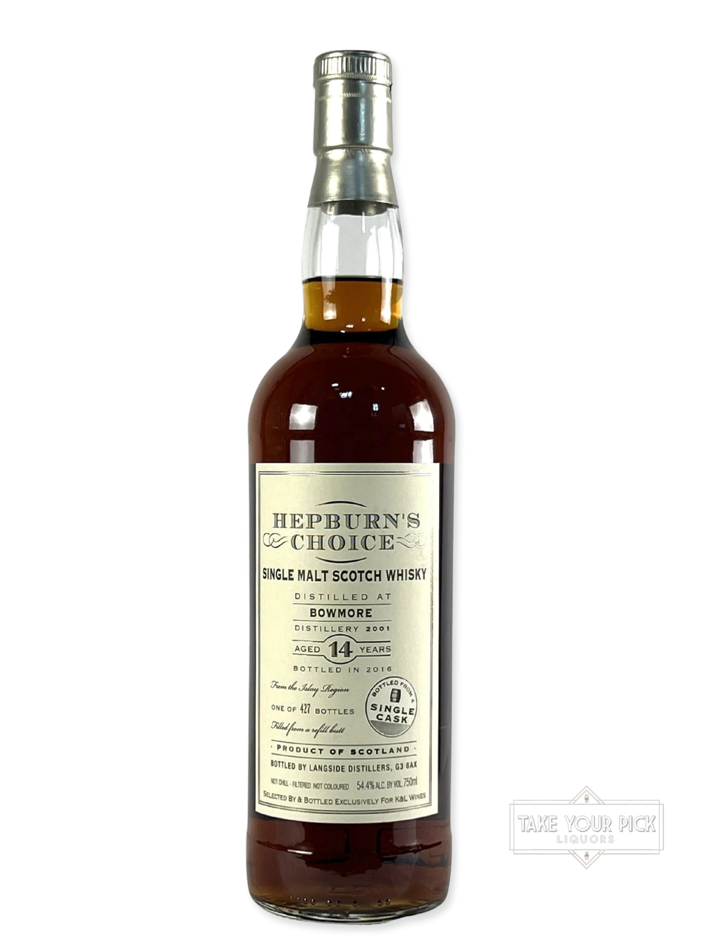 Hepburn's Choice Bowmore 14-year 2016 - 108.8 Proof
