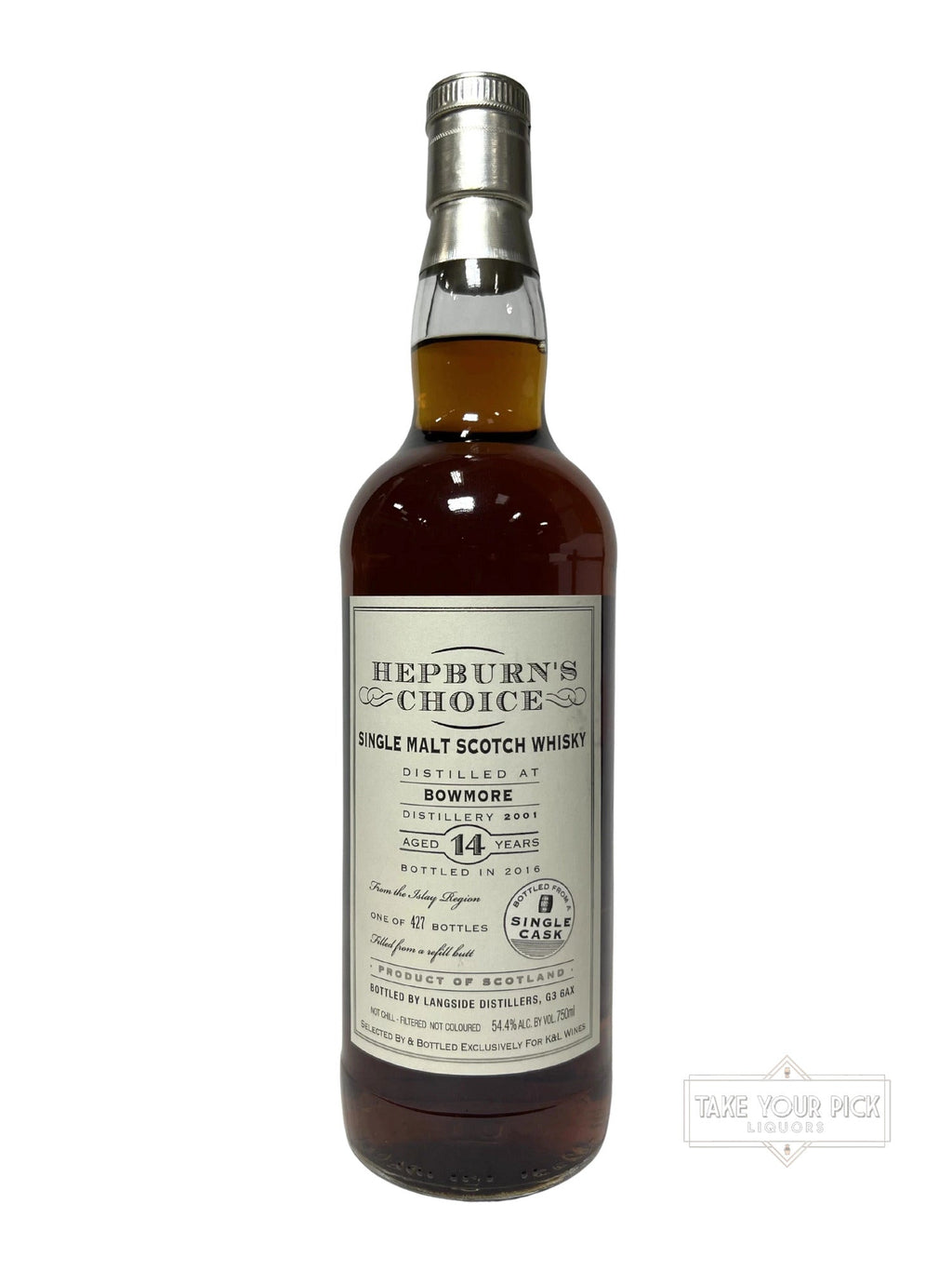 Hepburn's Choice Bowmore 14-year 2016 - 108.8 Proof