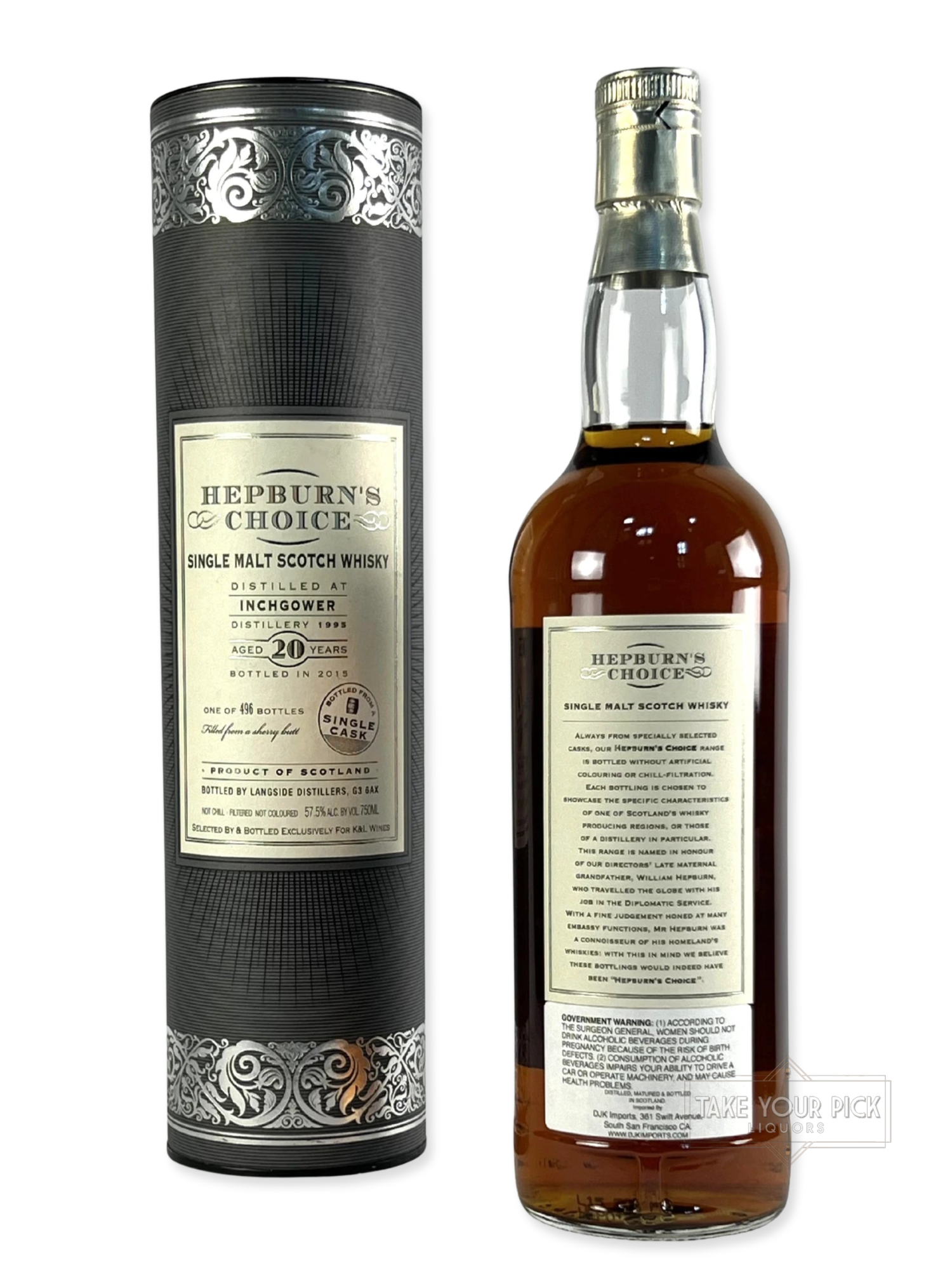 Hepburn's Choice Inchgower 20-year 2015 - 115 Proof