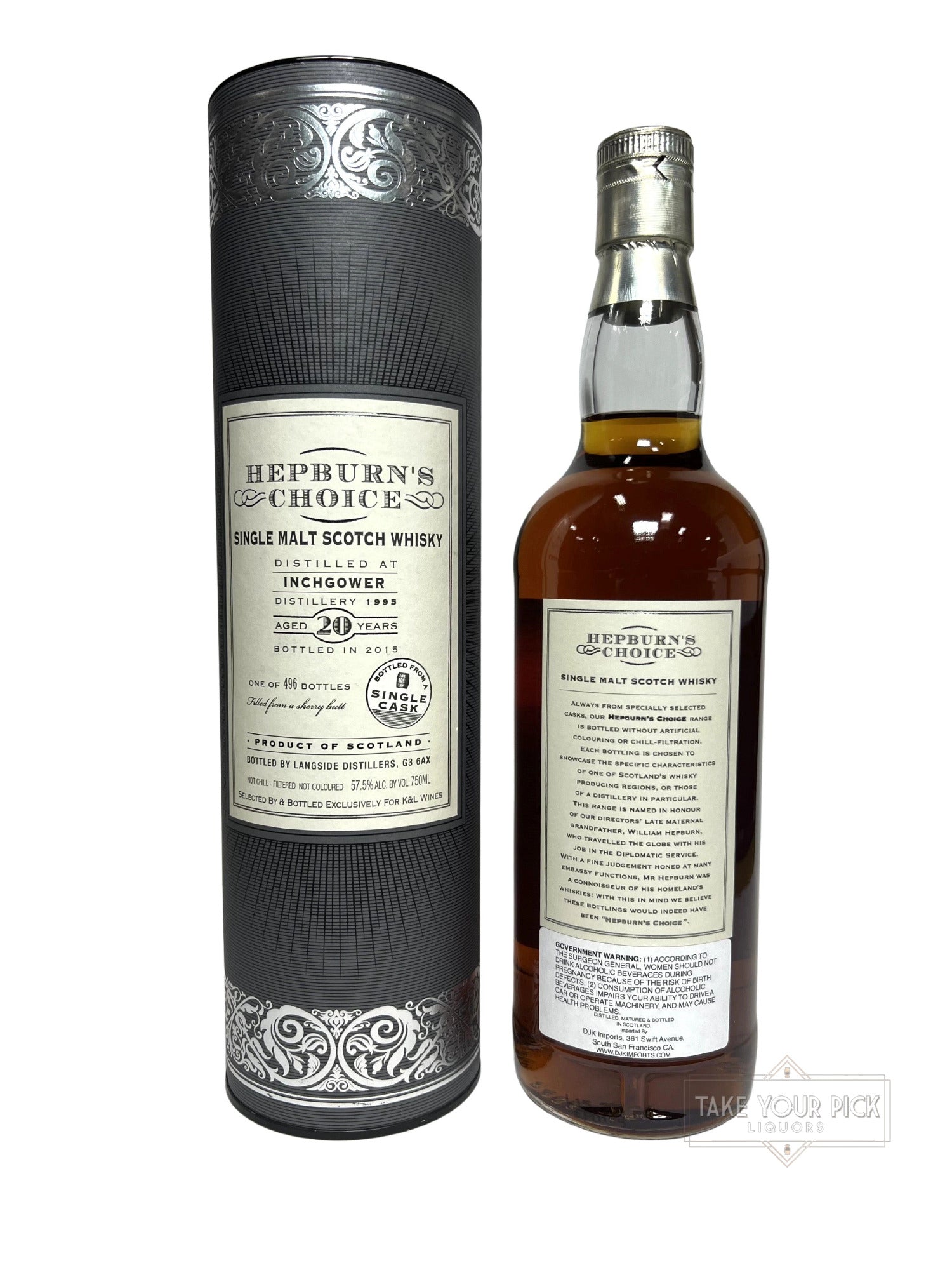 Hepburn's Choice Inchgower 20-year 2015 - 115 Proof