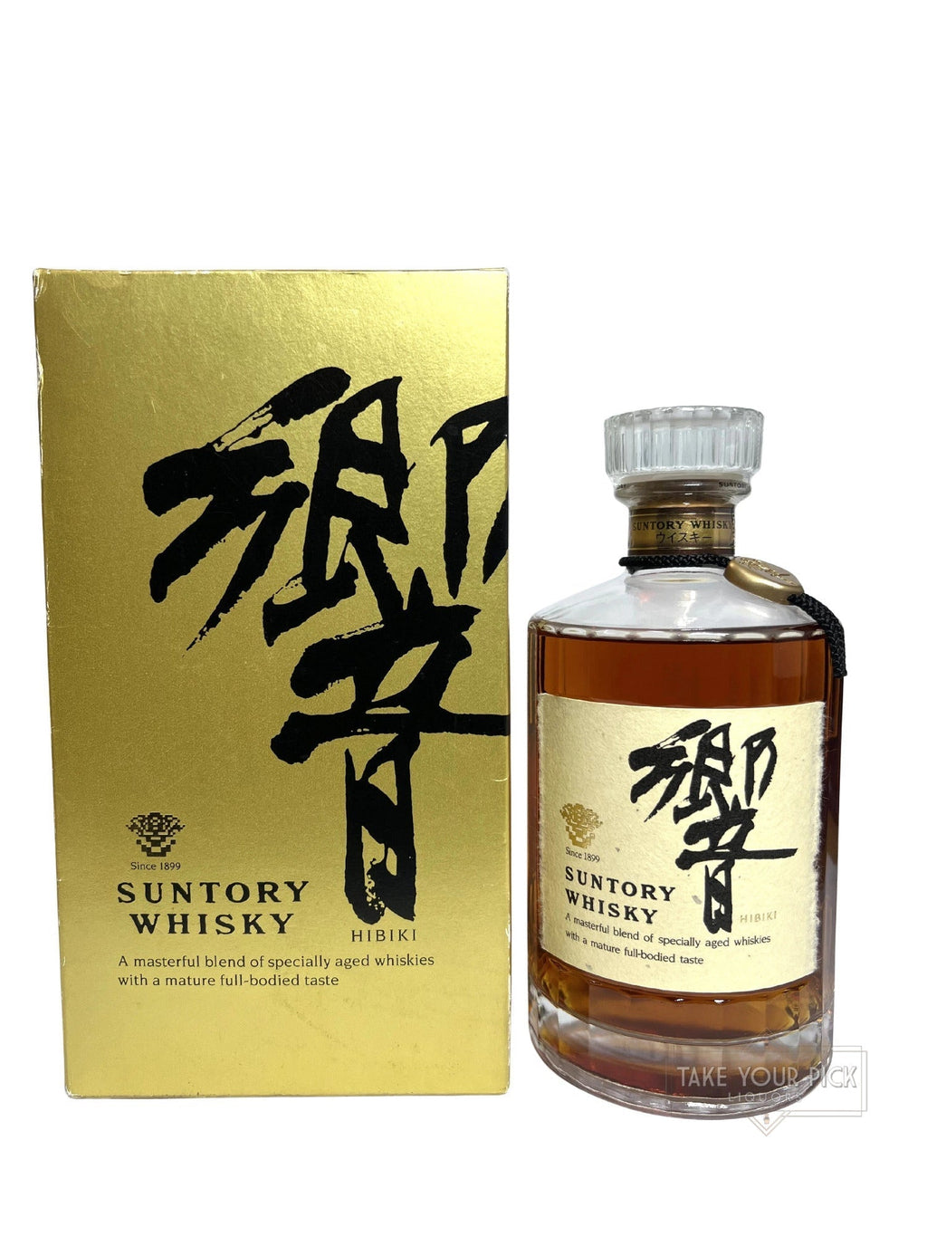 Hibiki 1990's Cream / Gold Label with box - 86 Proof
