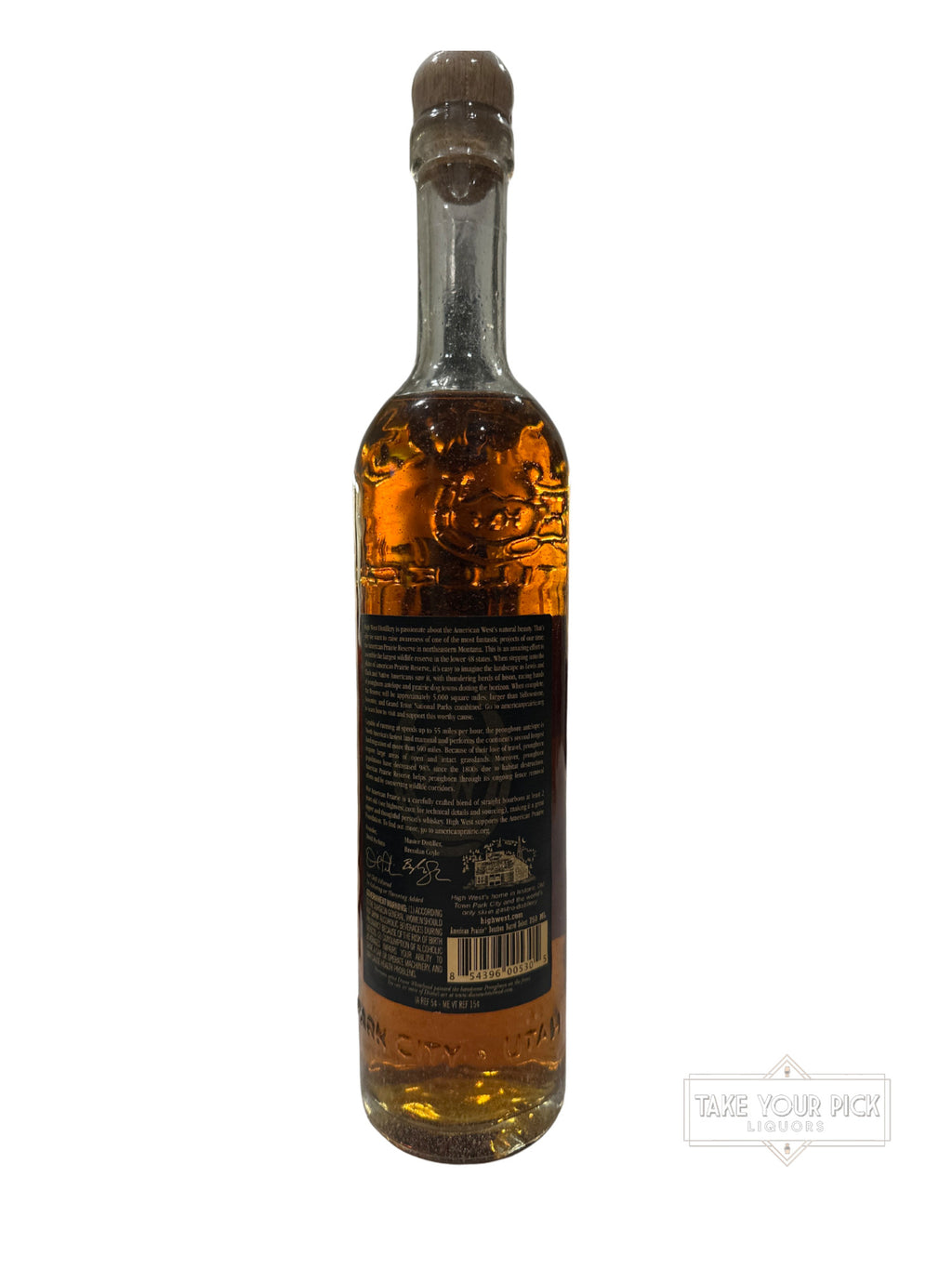High West American Prairie Bourbon Kappy’s 1940 Barrel Society 100.6 Proof 750ml