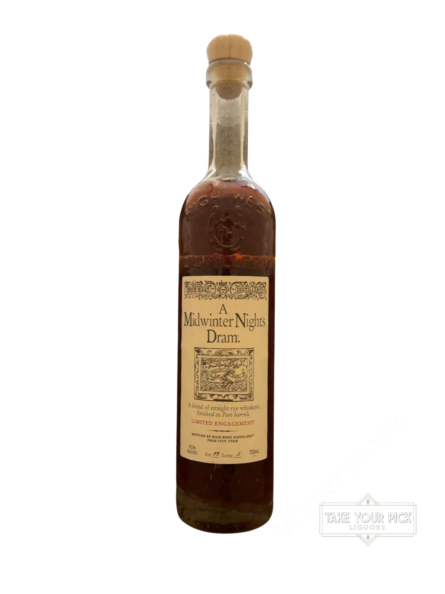 High West Distillery A Midwinter Nights Dram. 98.6 Proof (Act 19)