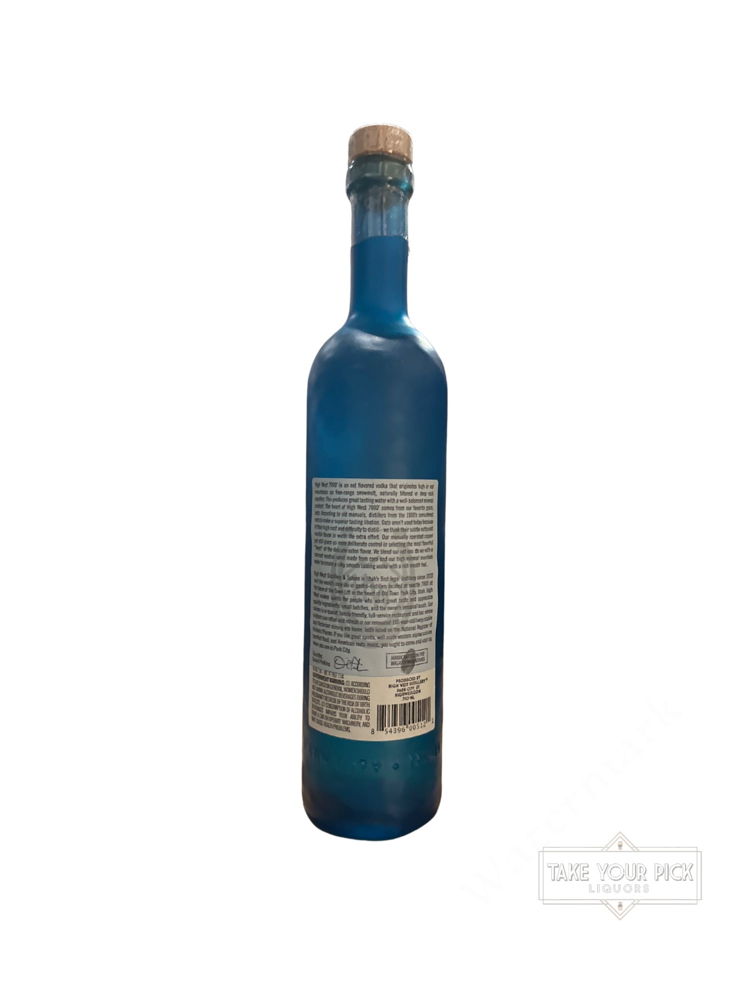 High West Distillery High West 7000' 80 Proof