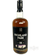 Highland Park 18-year 1990's dumpy bottle - 86 Proof - Bottle Front
