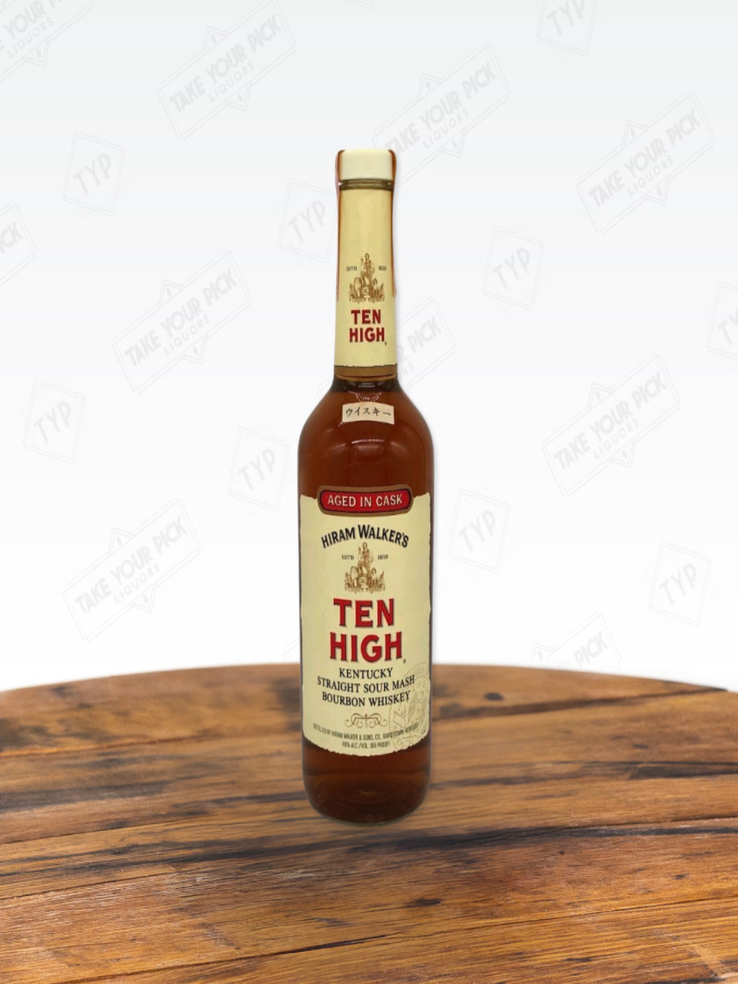 Hiram Walker's Ten High circa 1988