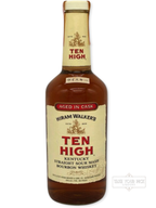 Hiram Walker's Ten High circa 1988 - 80 Proof - Bottle Front