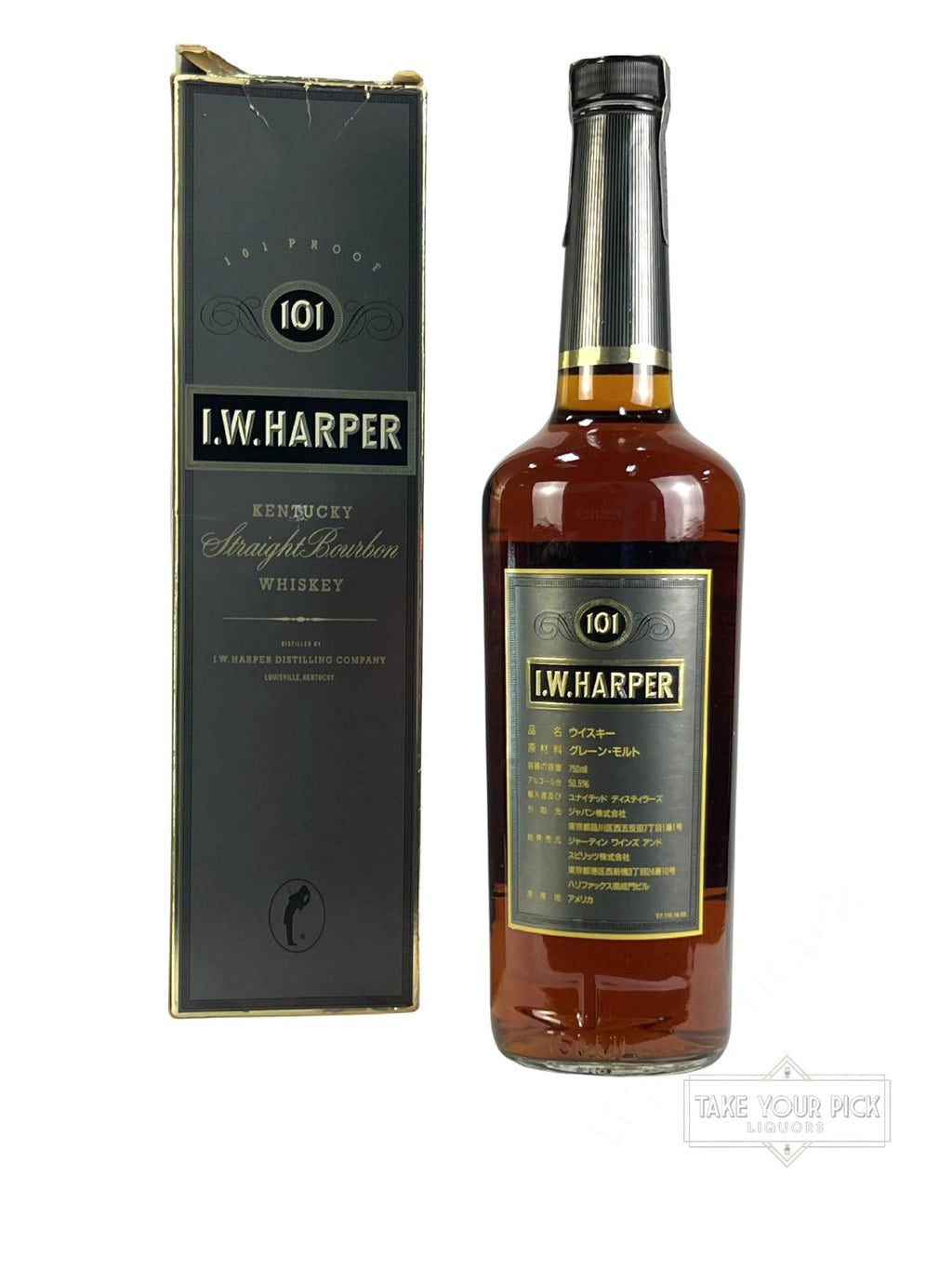 I.W. Harper 101 proof (Bernheim) 1992