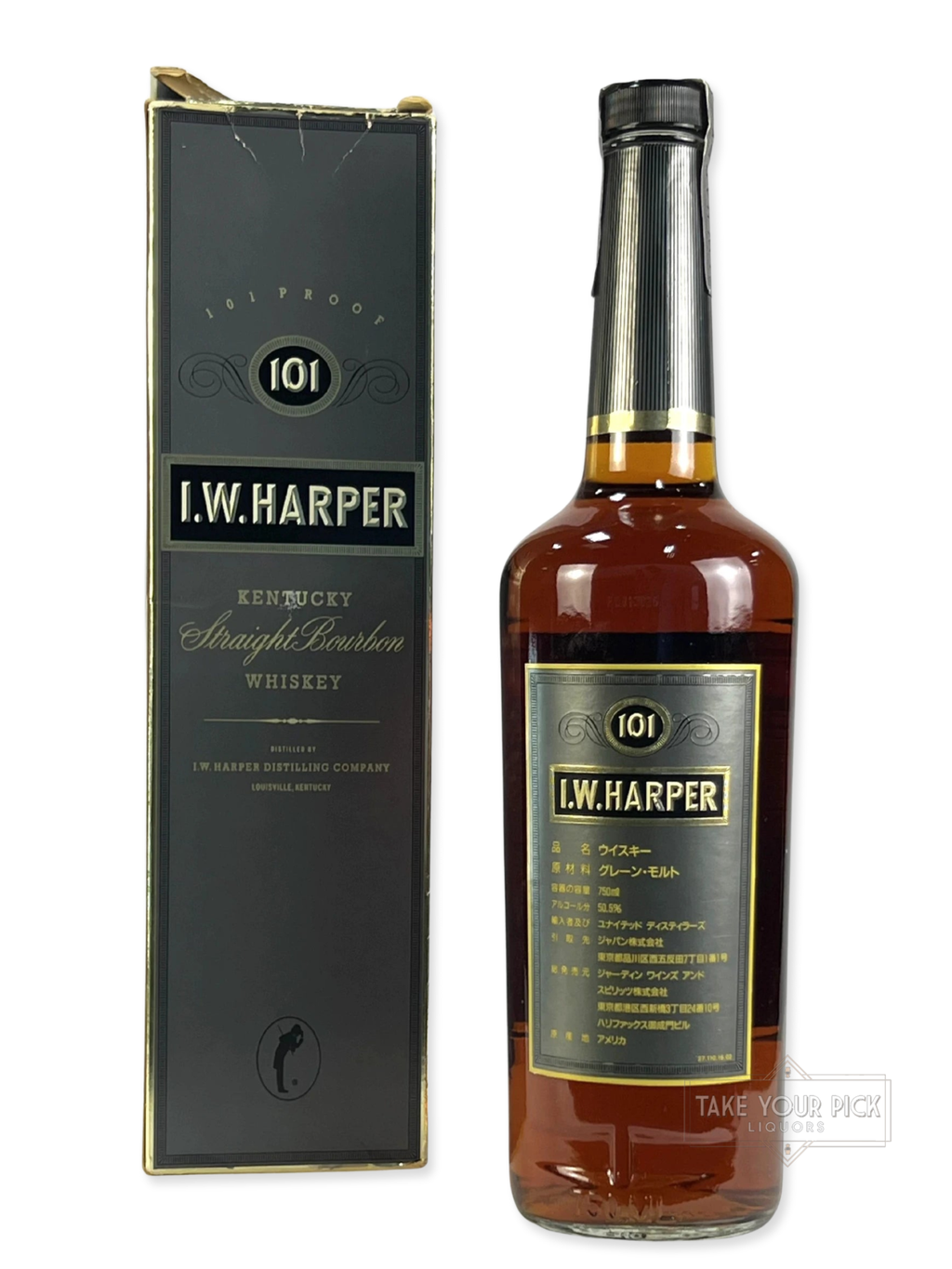 I.W. Harper 101 proof (Bernheim) 1992