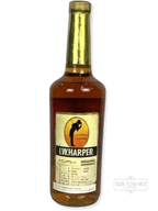 I.W. Harper 101 proof bourbon 1988 - Bottle Back