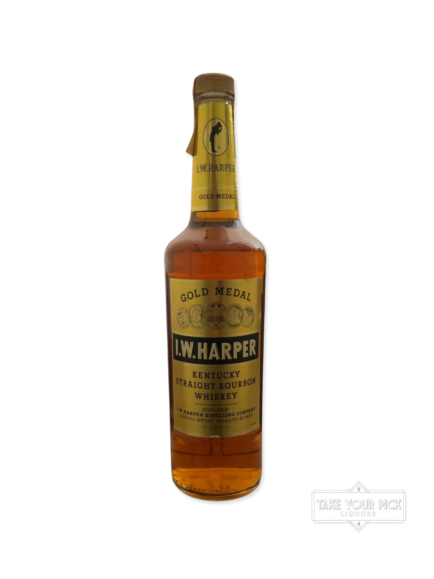 I.W. Harper Distilling Company I.W. Harper Gold Medal Kentucky Straight Bourbon Whiskey 80 Proof