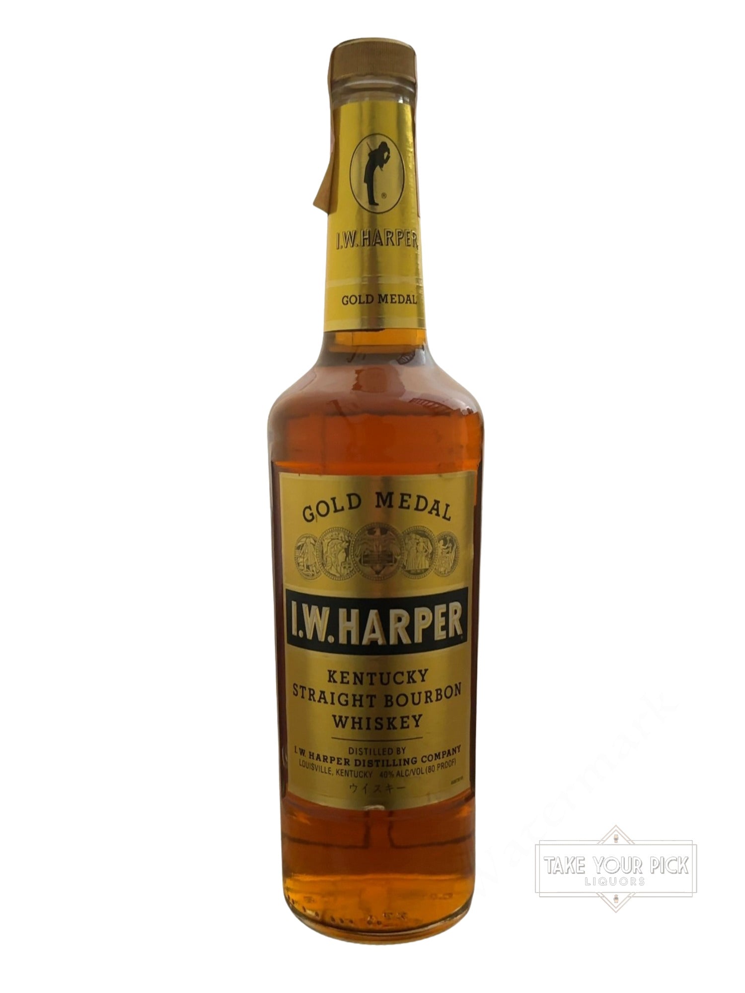 I.W. Harper Distilling Company I.W. Harper Gold Medal Kentucky Straight Bourbon Whiskey 80 Proof