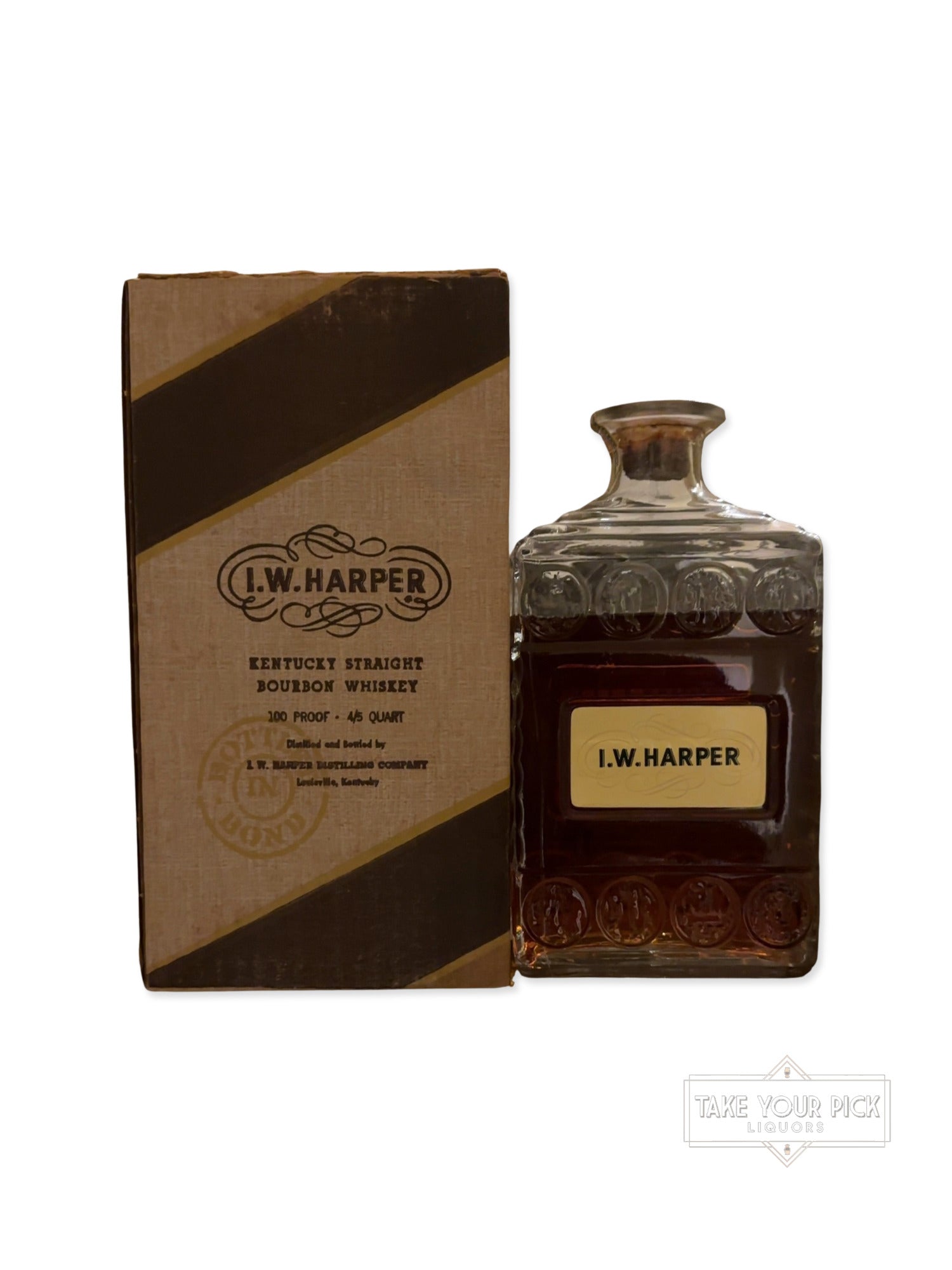 I.W. Harper Distilling Company I.W. Harper Kentucky Straight Bourbon Whiskey 100 Proof