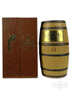I.W. Harper mini-barrel decanter