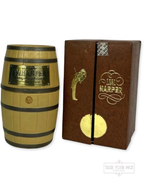 I.W. Harper mini-barrel decanter - 86 Proof - Bottle Front